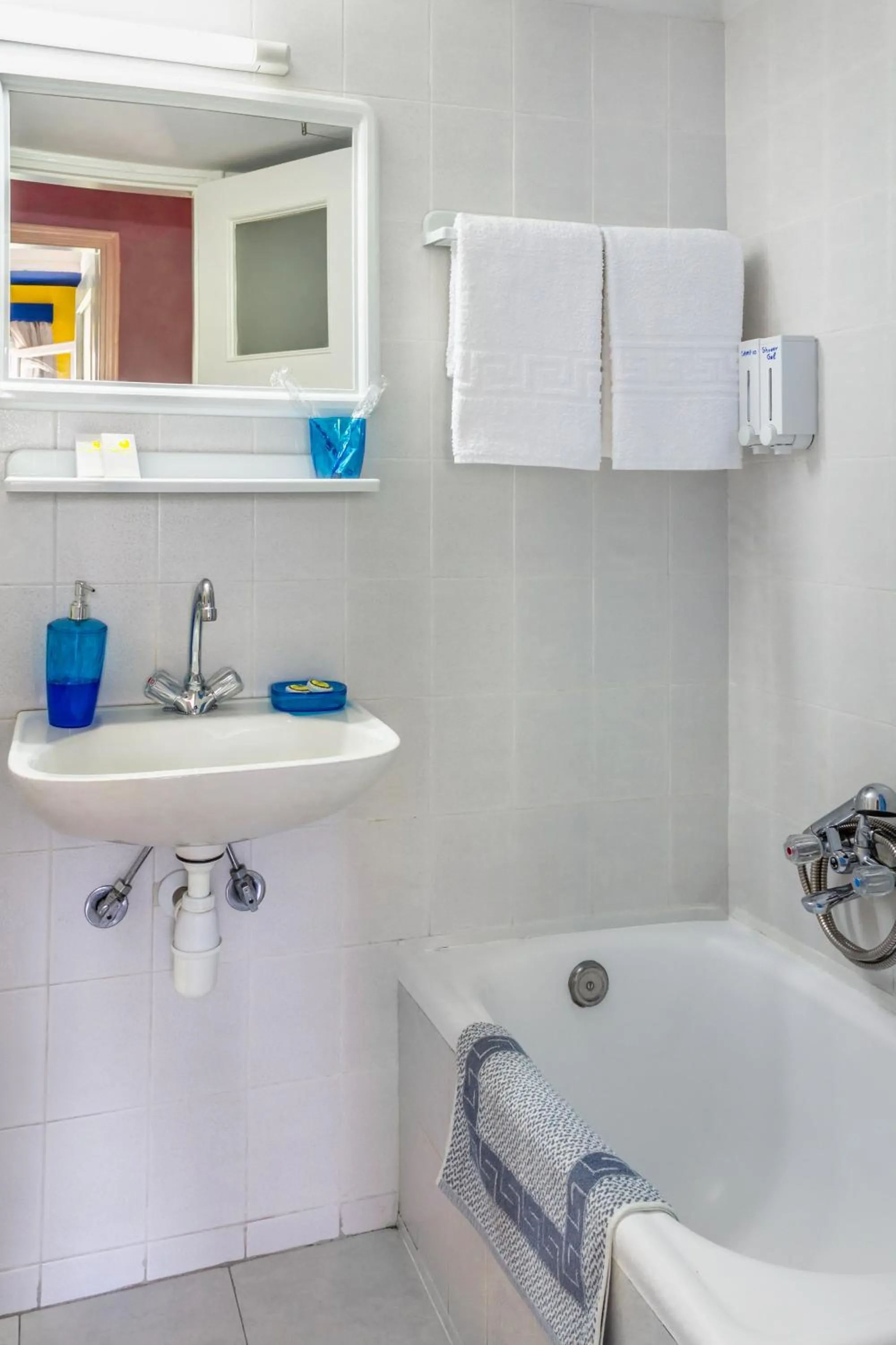 Shower in Travel Resort