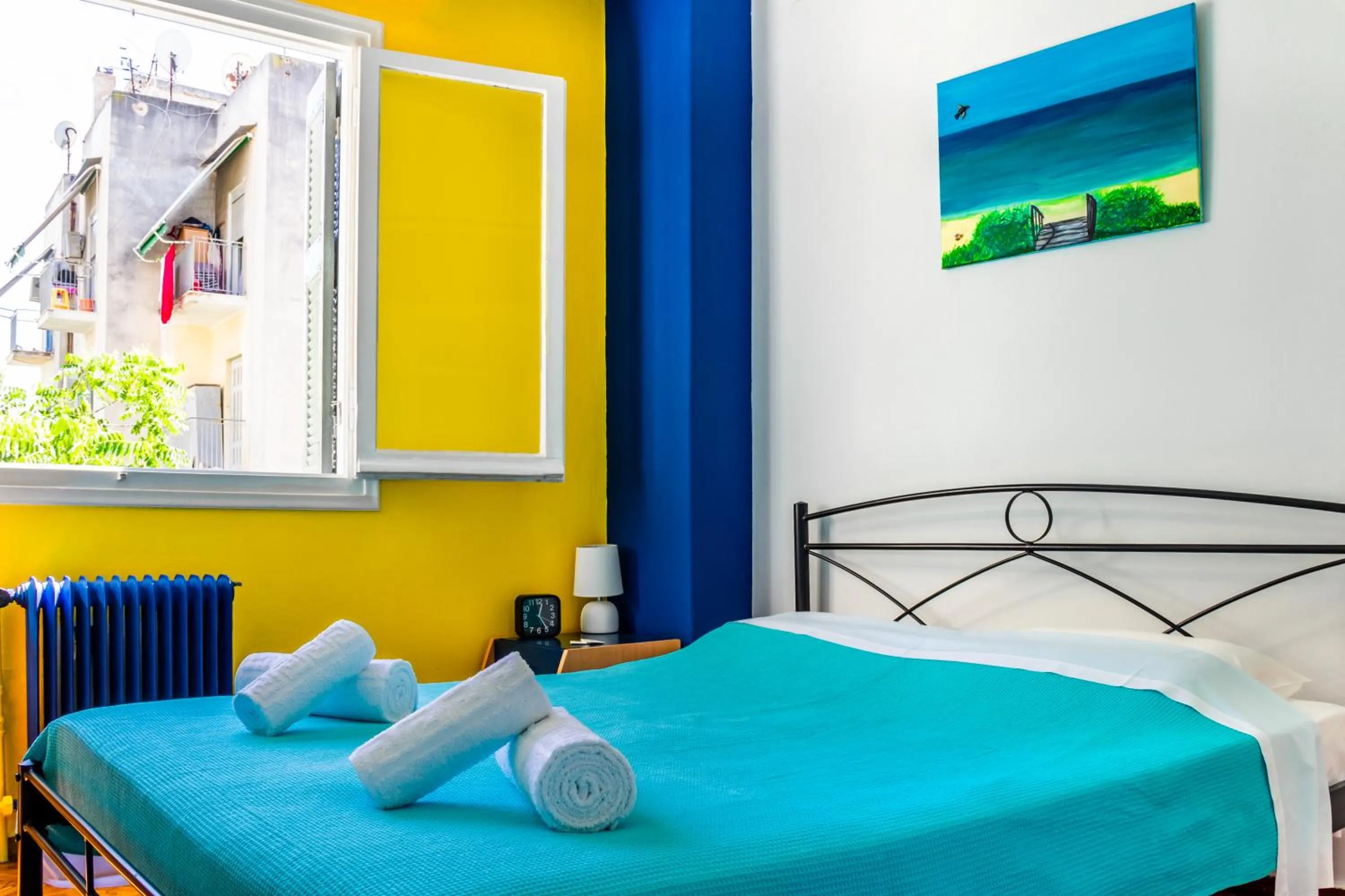 Spring, Bed in Travel Resort