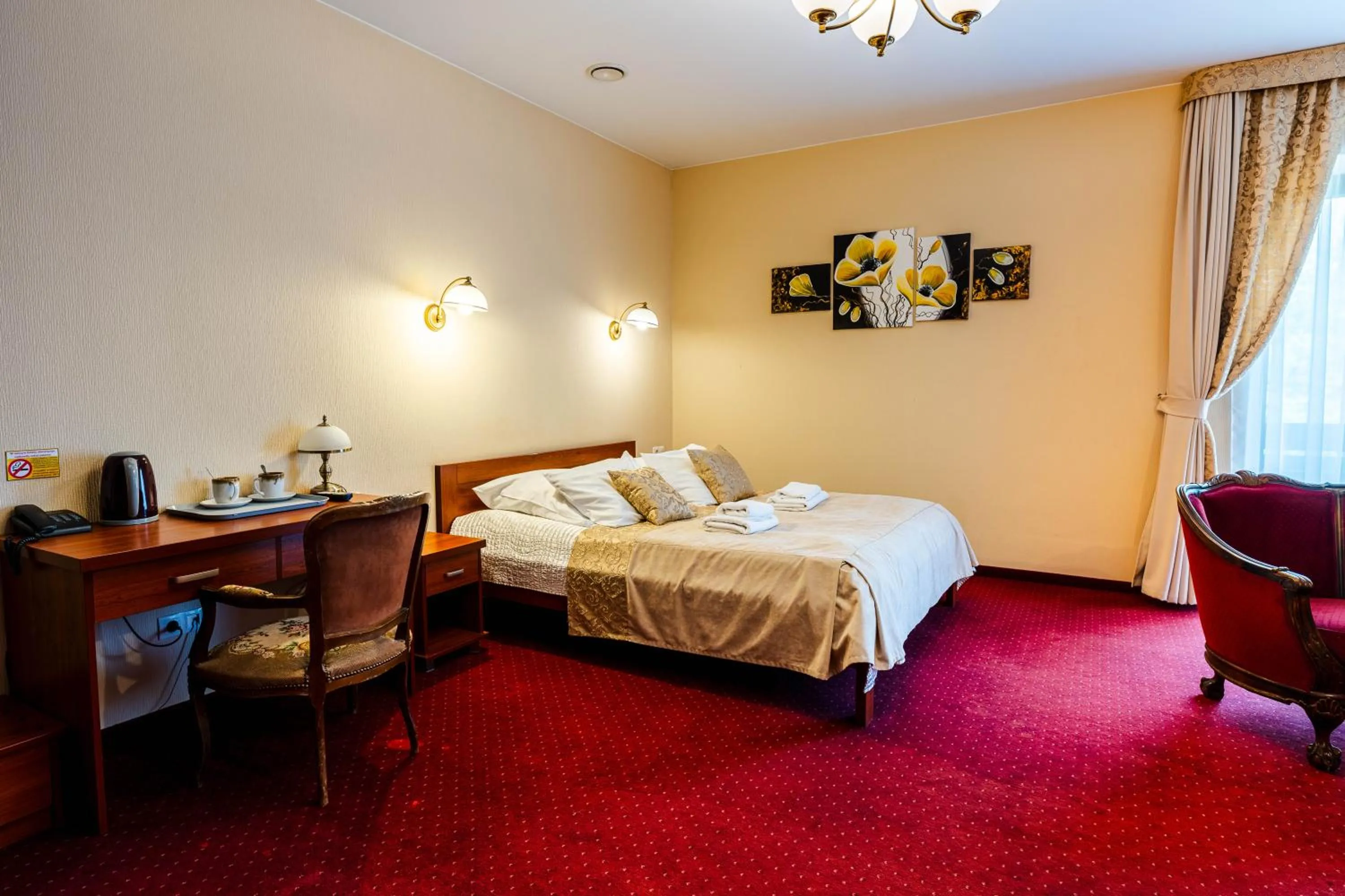 Bed in Hotel Na Błoniach