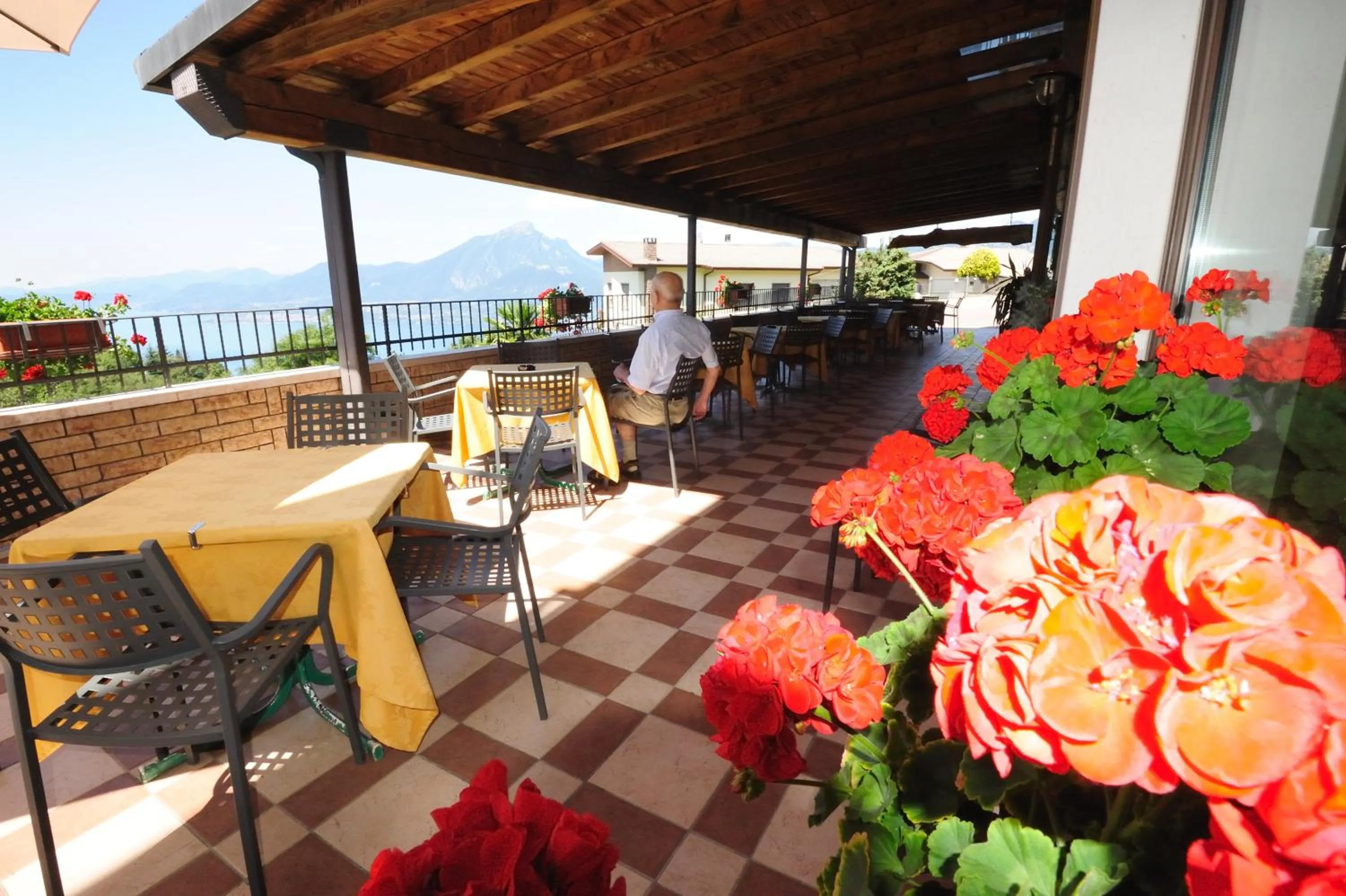 Seating area in Hotel San Remo
