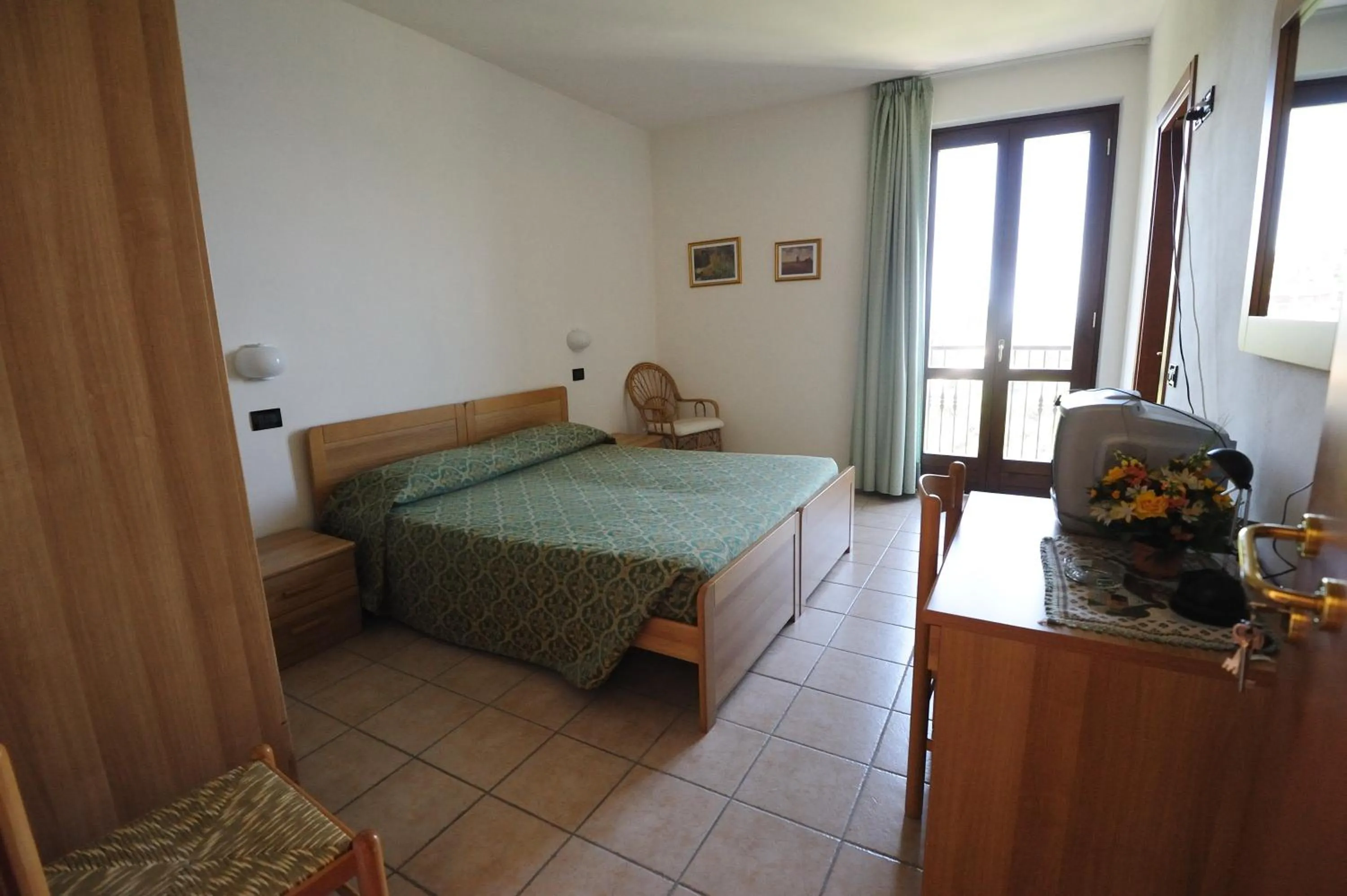 Bed in Hotel San Remo