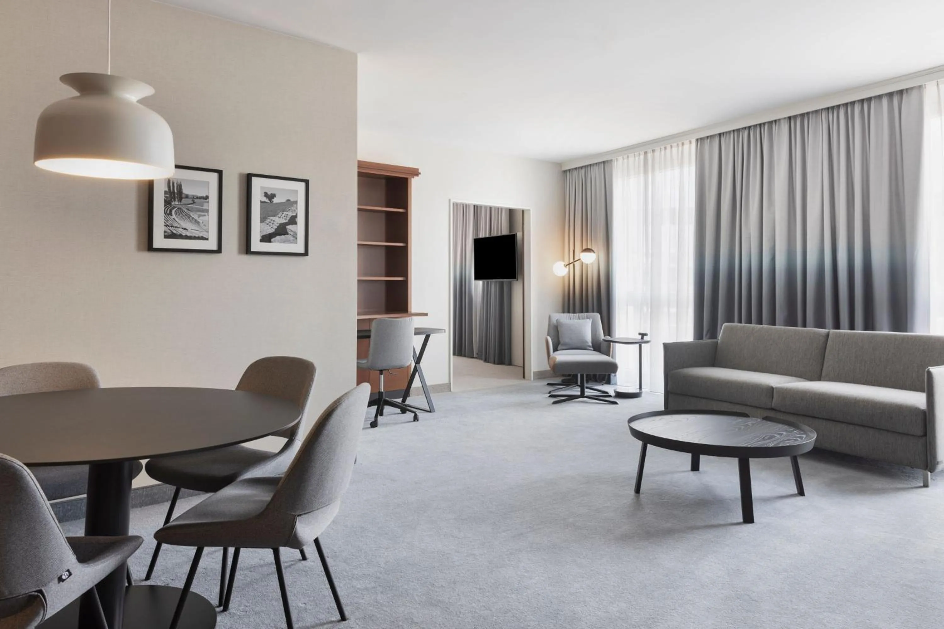 Living room in Courtyard by Marriott Basel