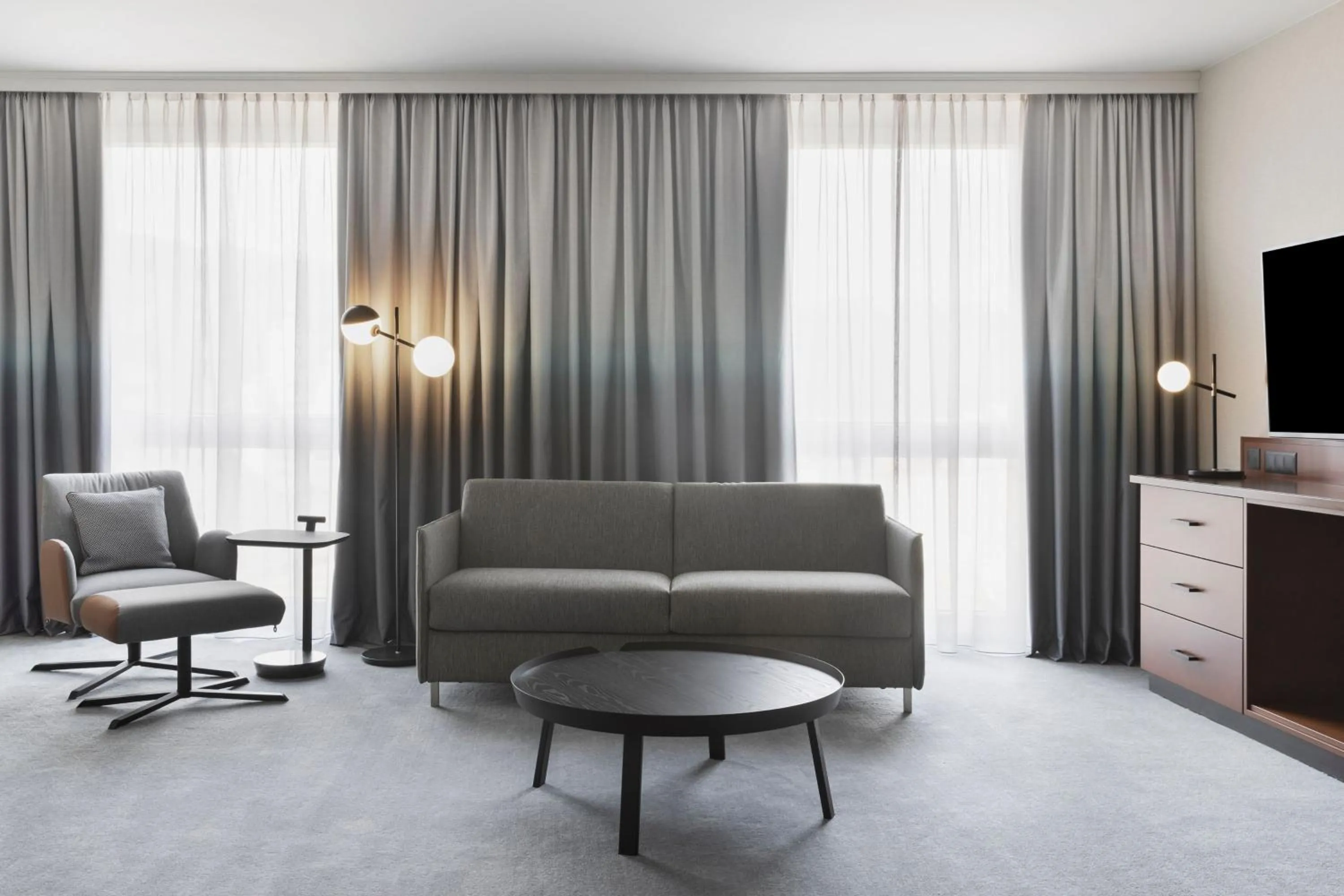 Living room in Courtyard by Marriott Basel