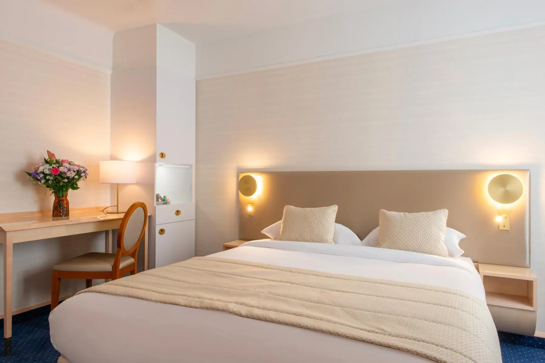 Bed in Atlantic Hotel