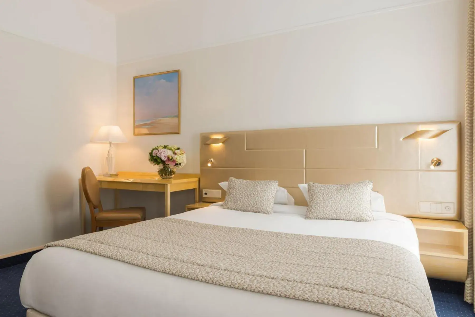 Bed in Atlantic Hotel Bed in Atlantic Hotel