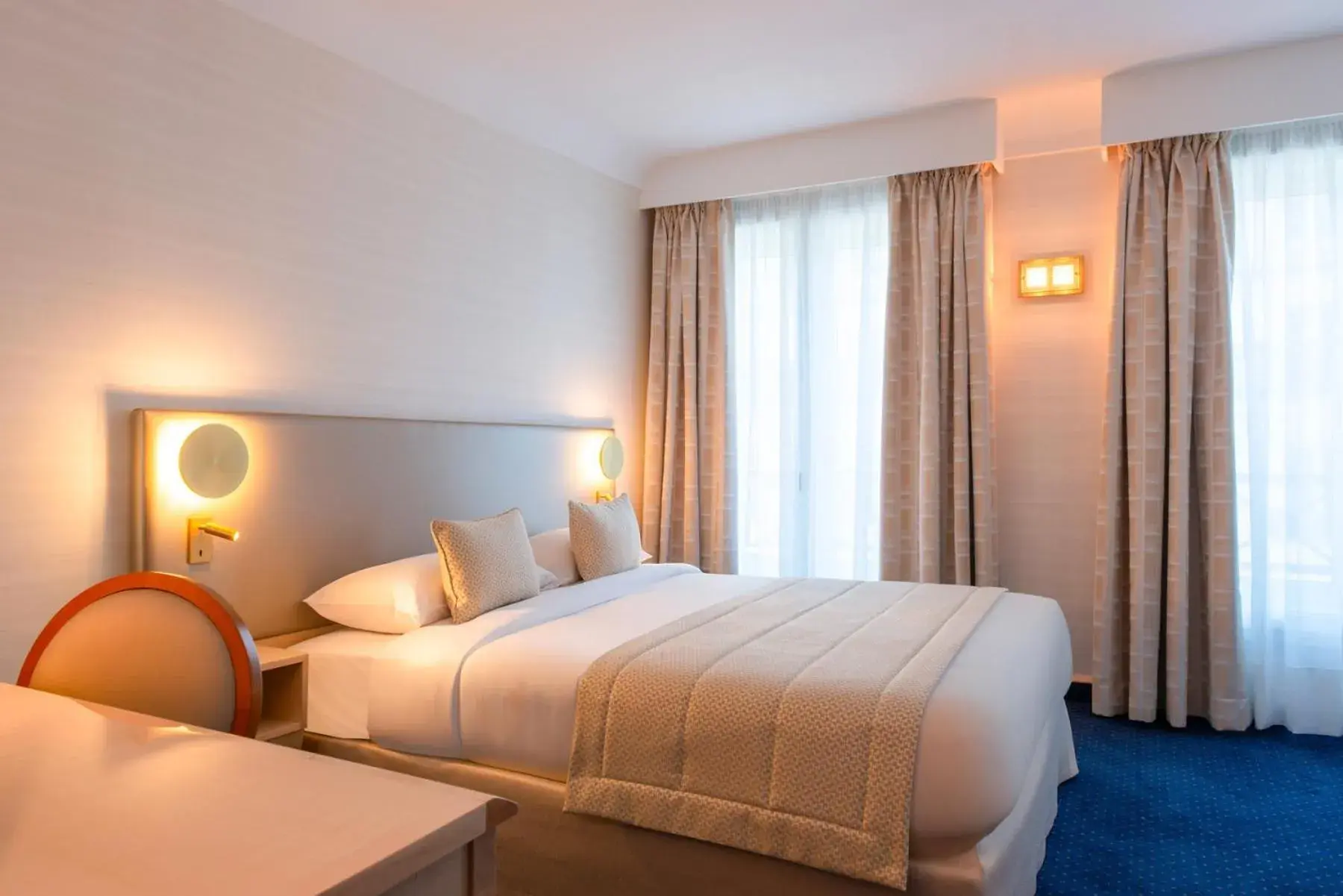 Bed in Atlantic Hotel Bed in Atlantic Hotel