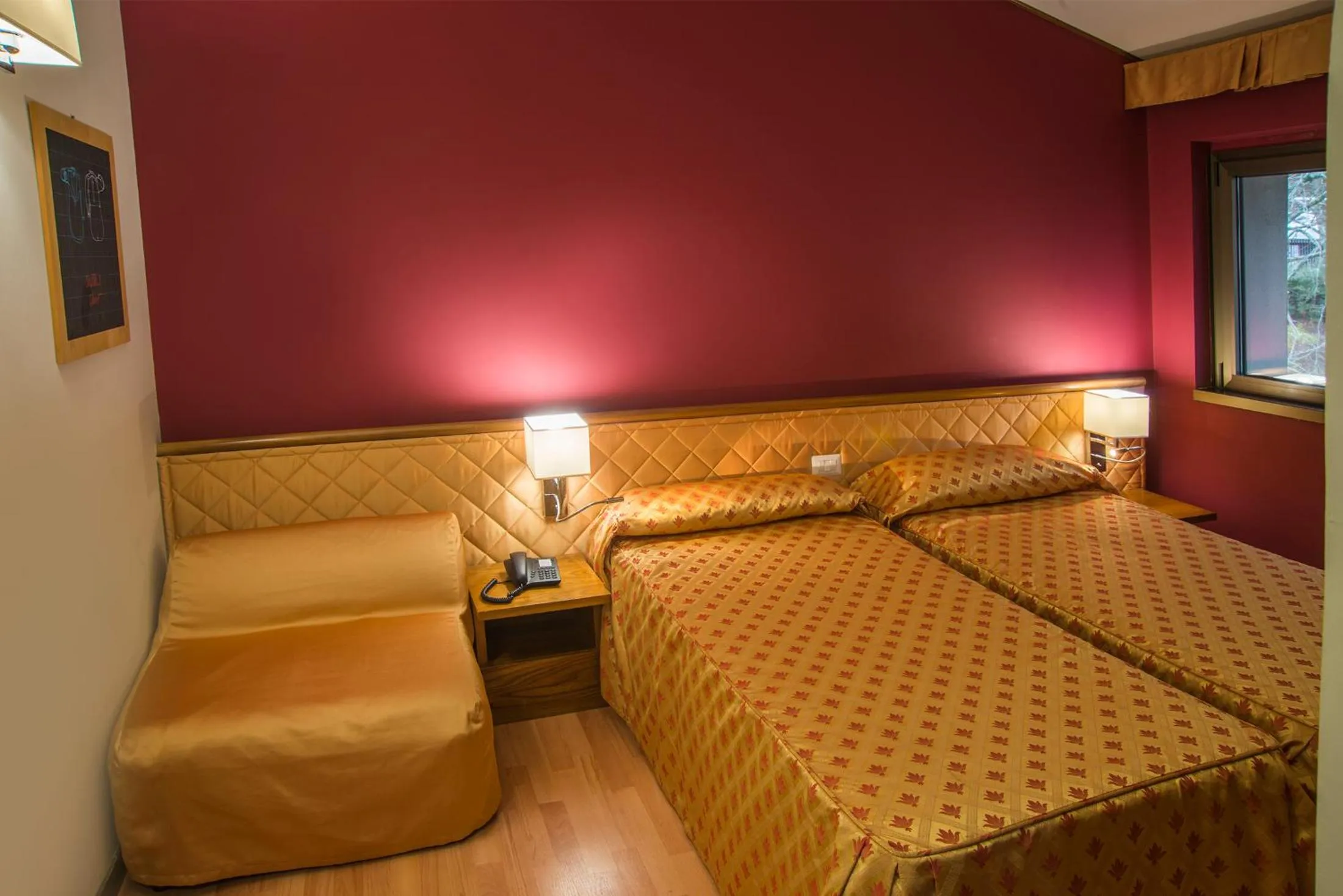 Bed in Hotel Giubileo