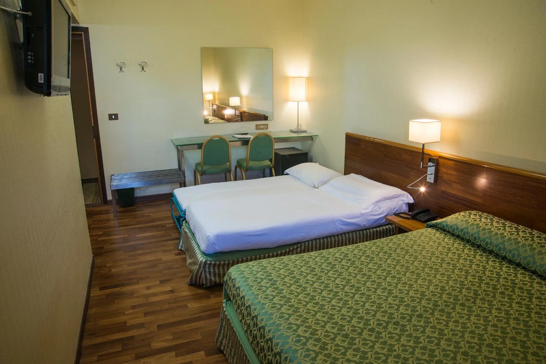 Bed in Hotel Giubileo