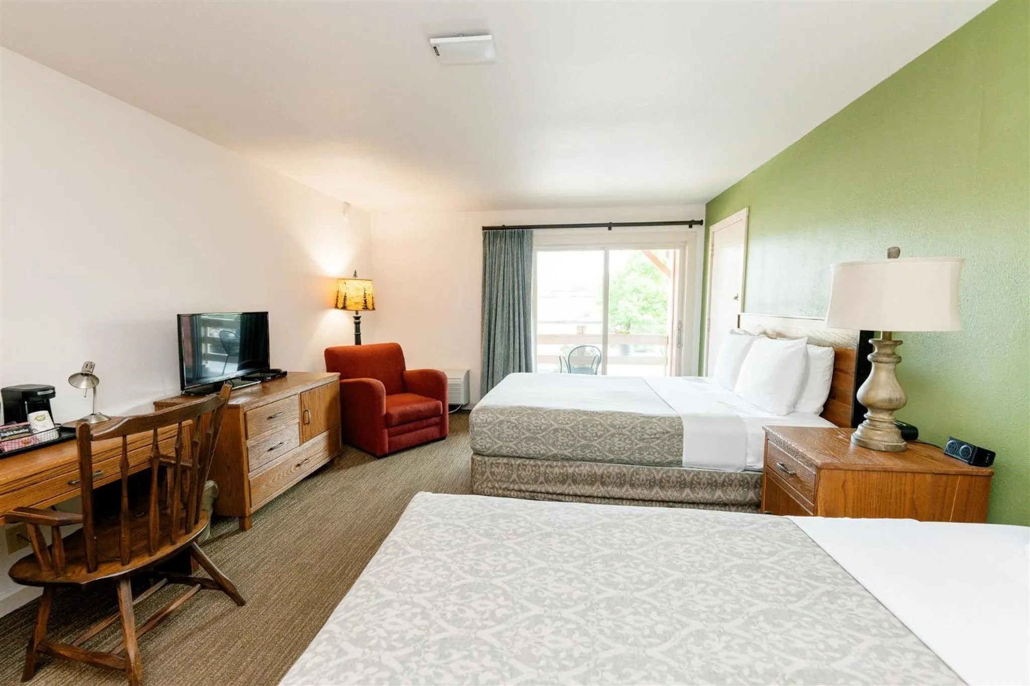 Bed in Brown County Inn