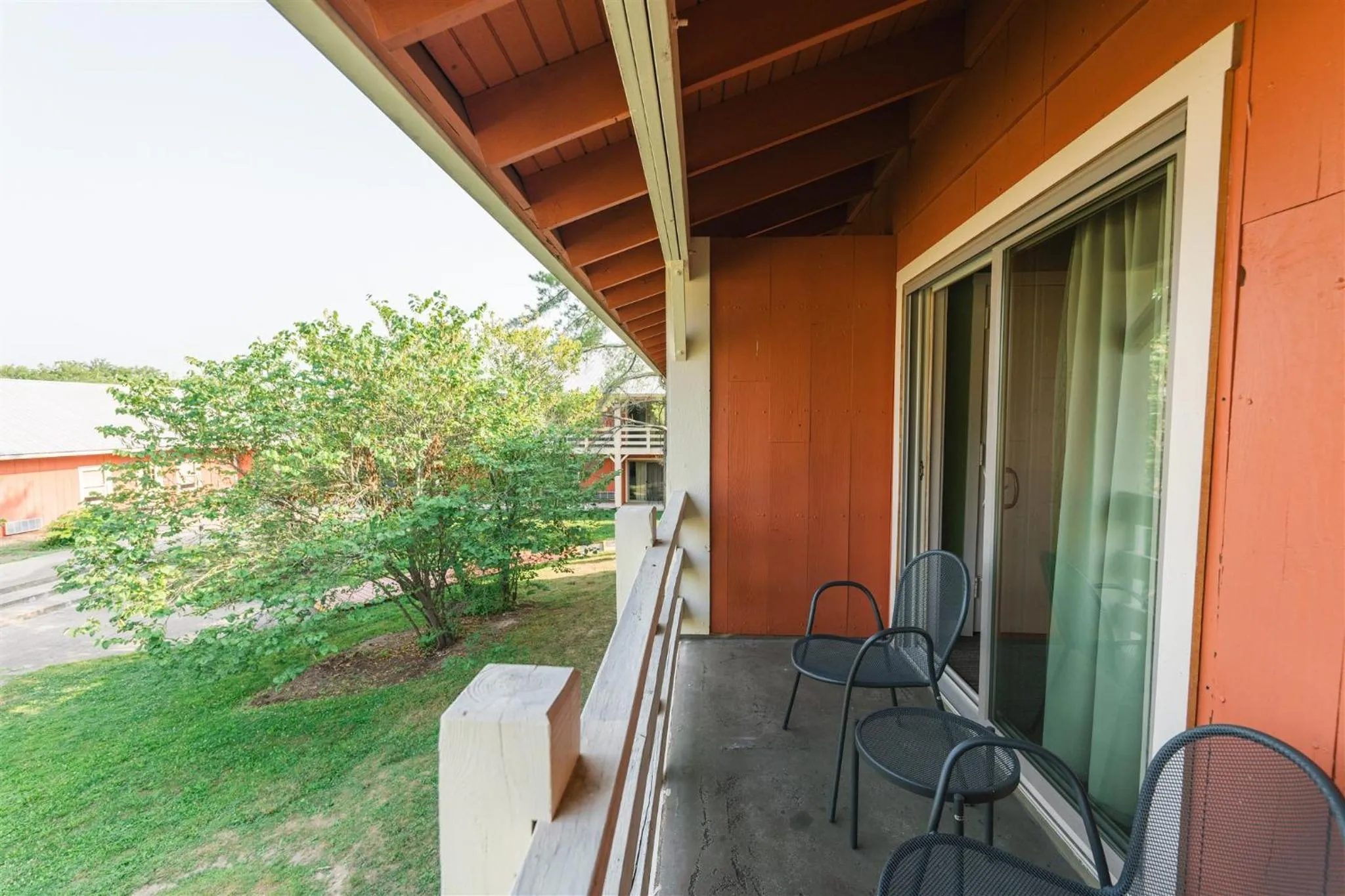 Patio in Brown County Inn