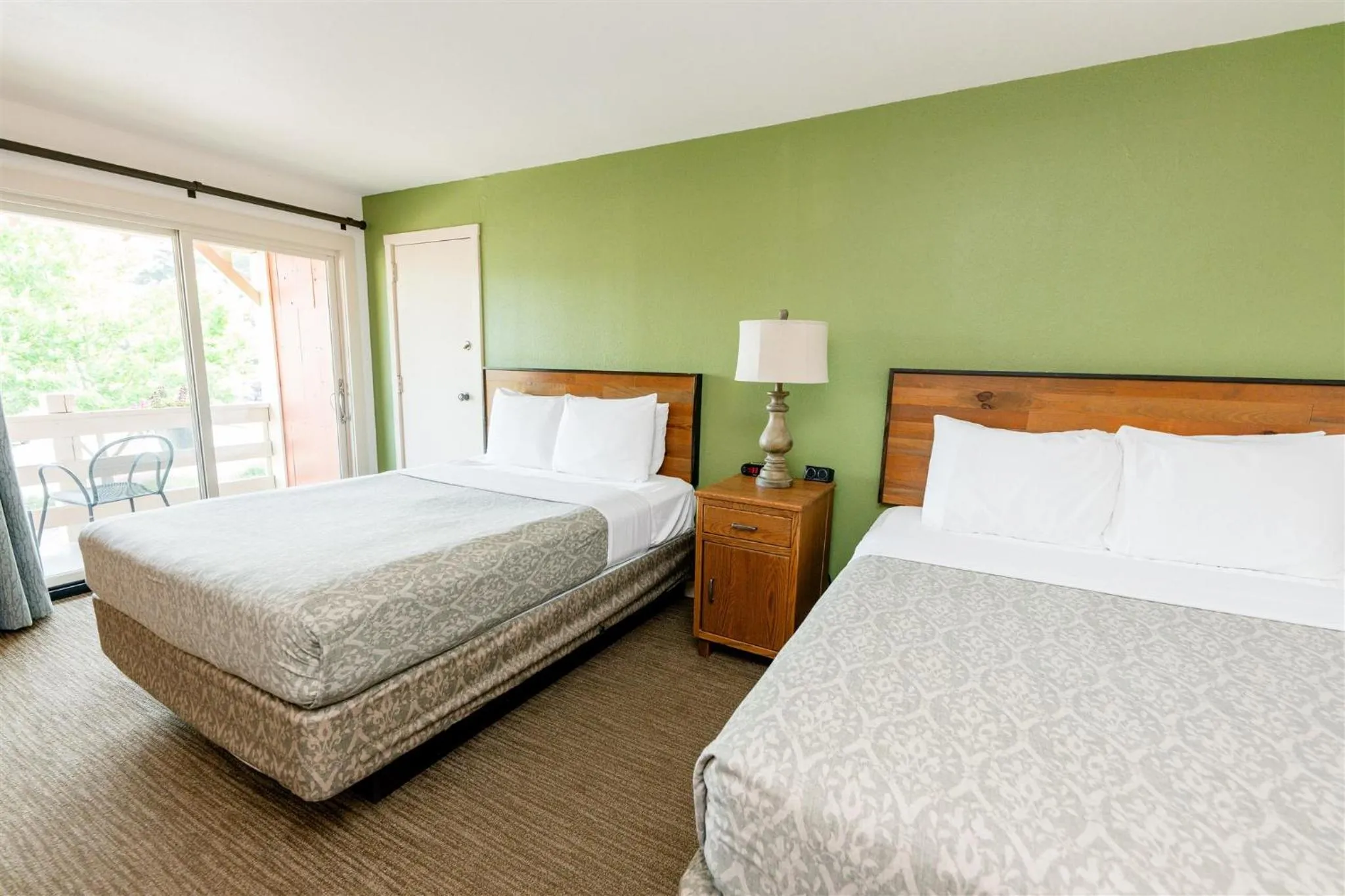 Bed in Brown County Inn