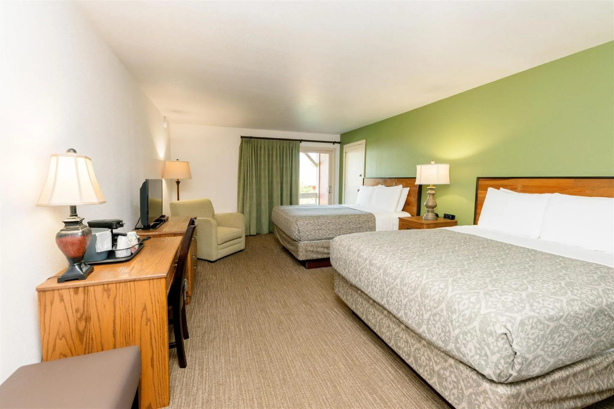 Bed in Brown County Inn