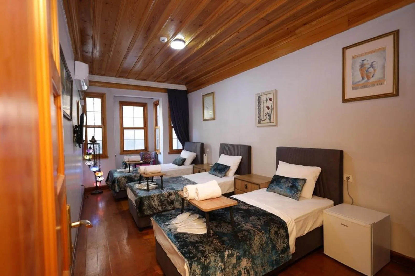 Bed in The Trip istanbul Hotel