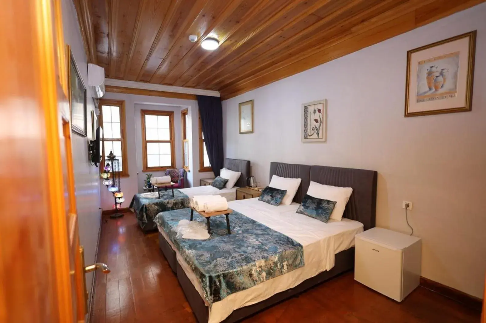 Bed in The Trip istanbul Hotel Bed in The Trip istanbul Hotel