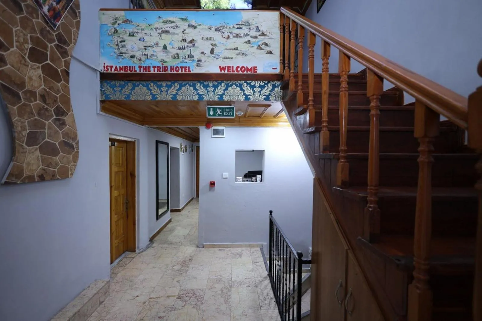 Property building in The Trip istanbul Hotel