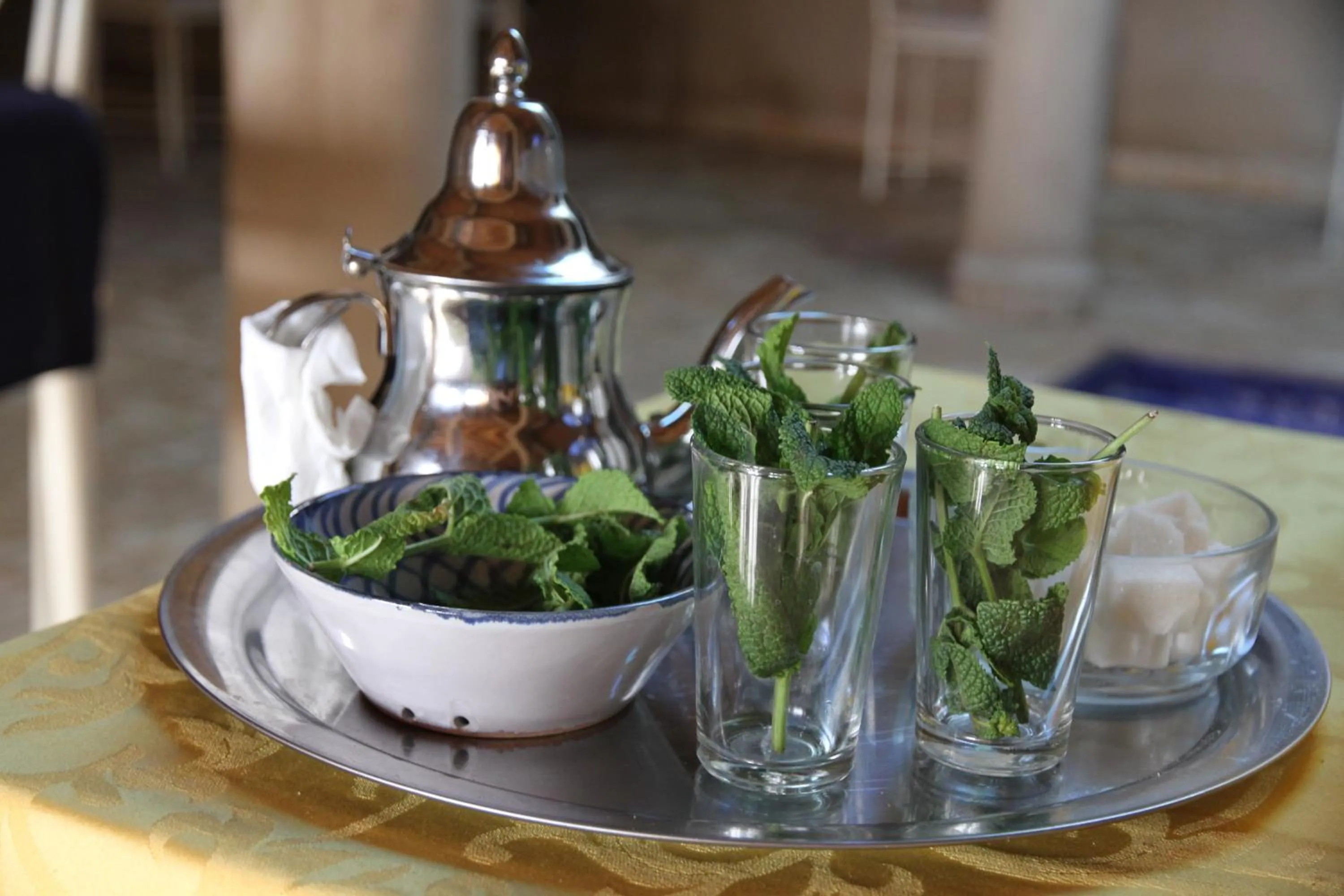 Drinks in Riad Kasbah Aiour