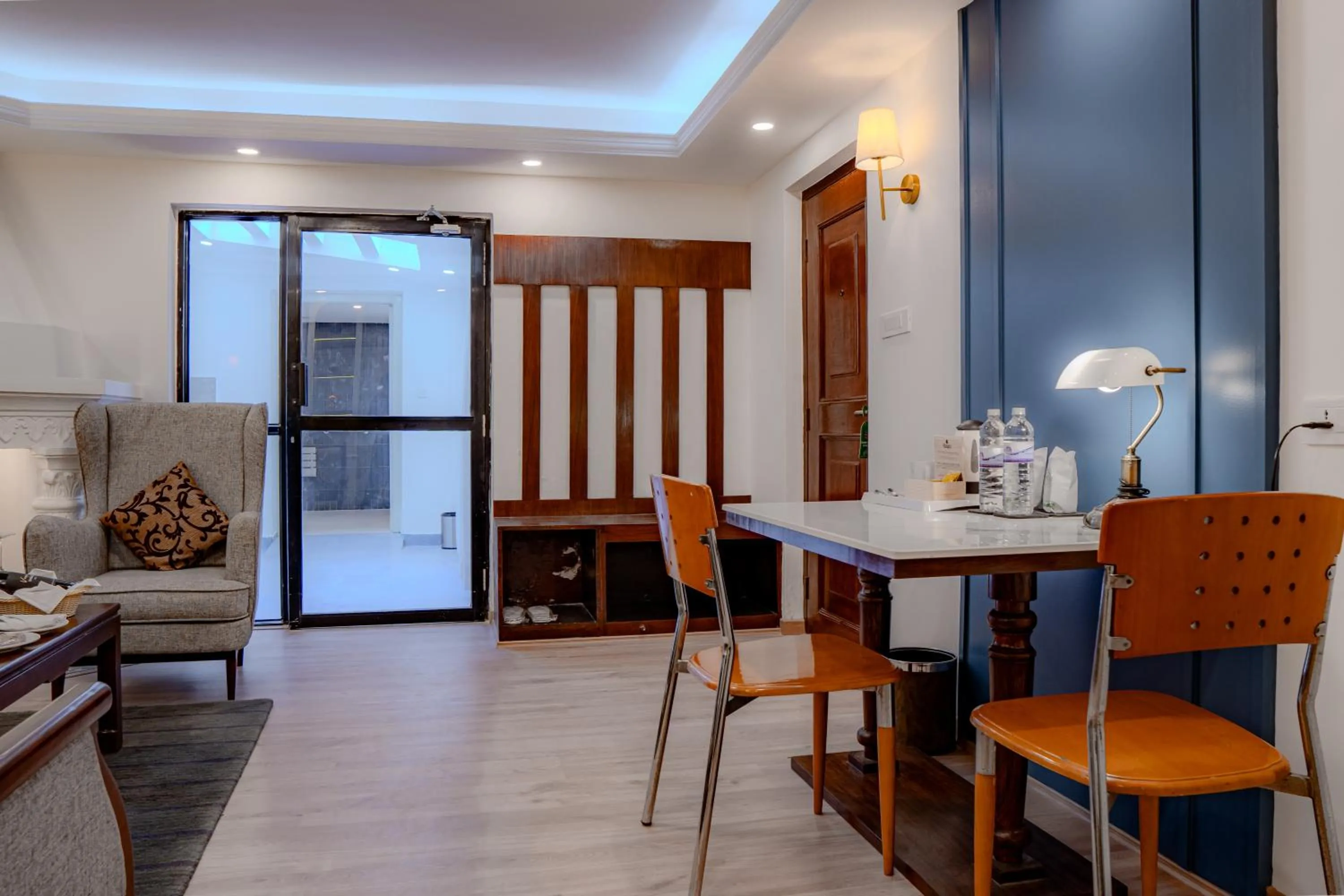 Seating area in Maya Manor Boutique Hotel by KGH Group