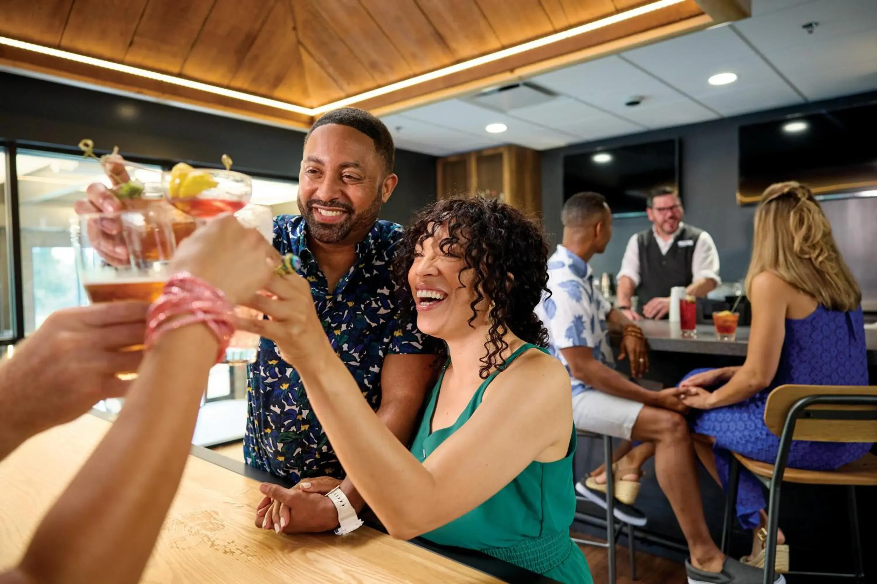 Lounge or bar in Sawmill Creek by Cedar Point Resorts Lounge or bar in Sawmill Creek by Cedar Point Resorts