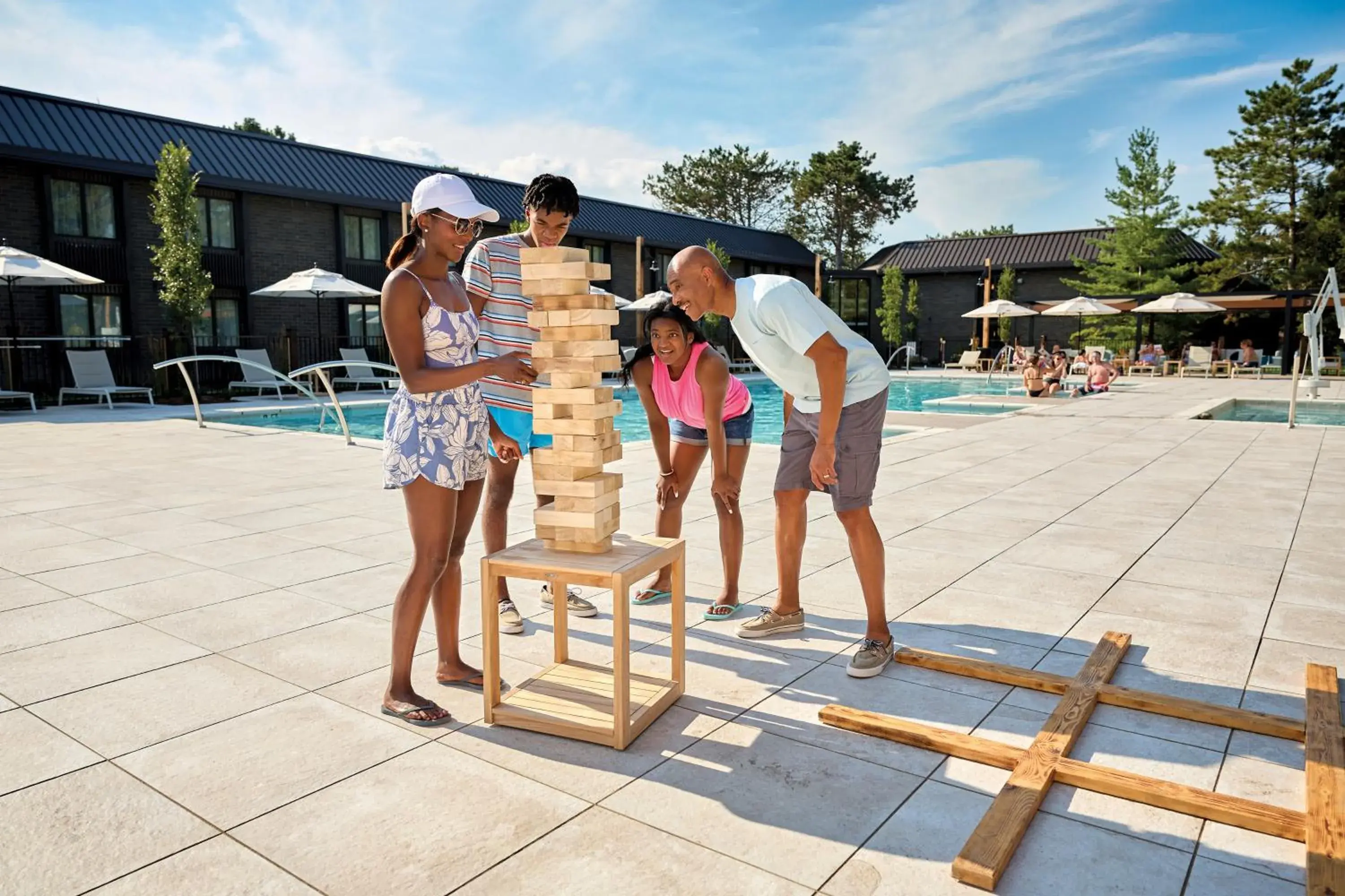 Swimming pool in Sawmill Creek by Cedar Point Resorts Swimming pool in Sawmill Creek by Cedar Point Resorts