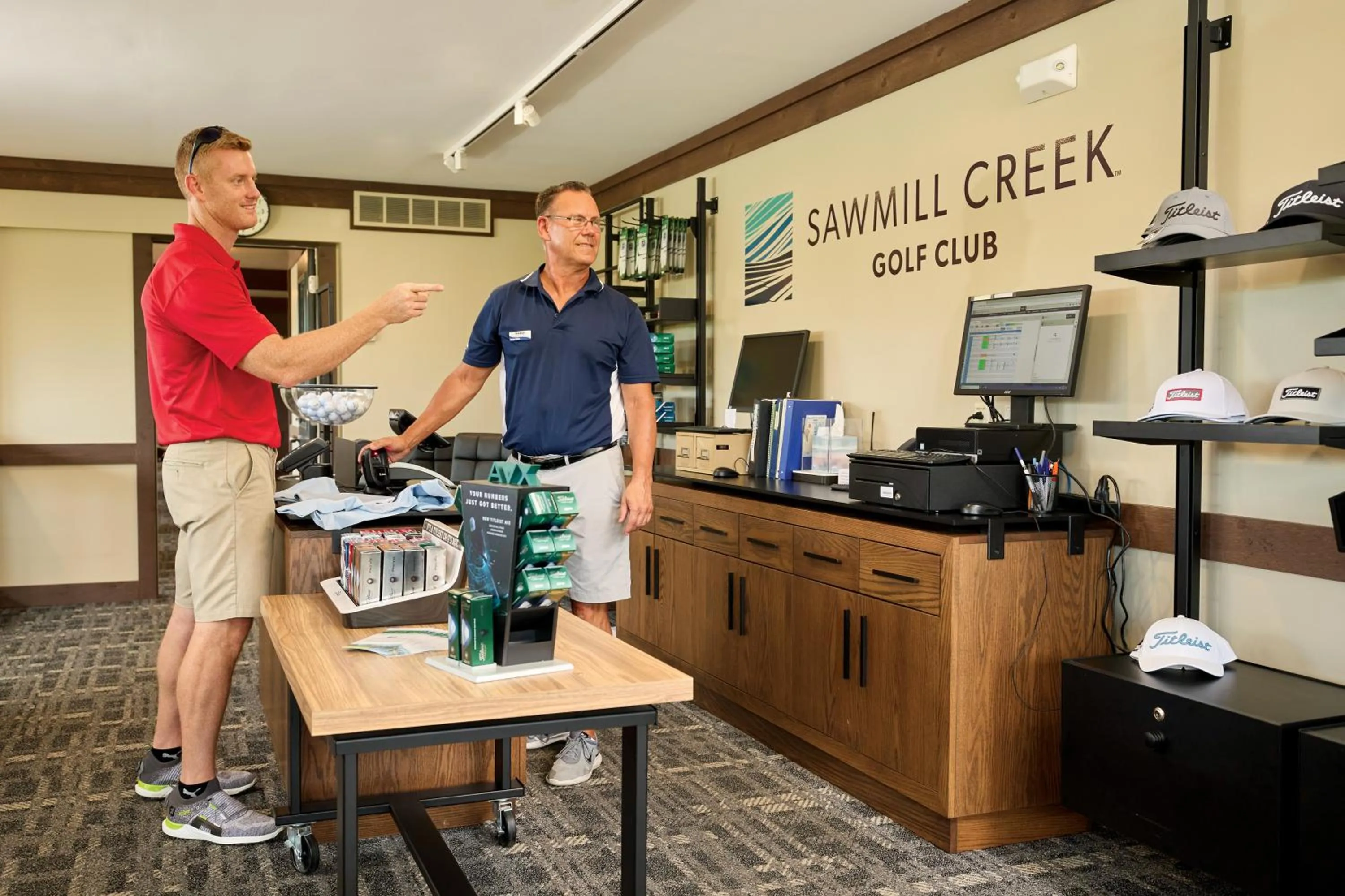 Golfcourse in Sawmill Creek by Cedar Point Resorts