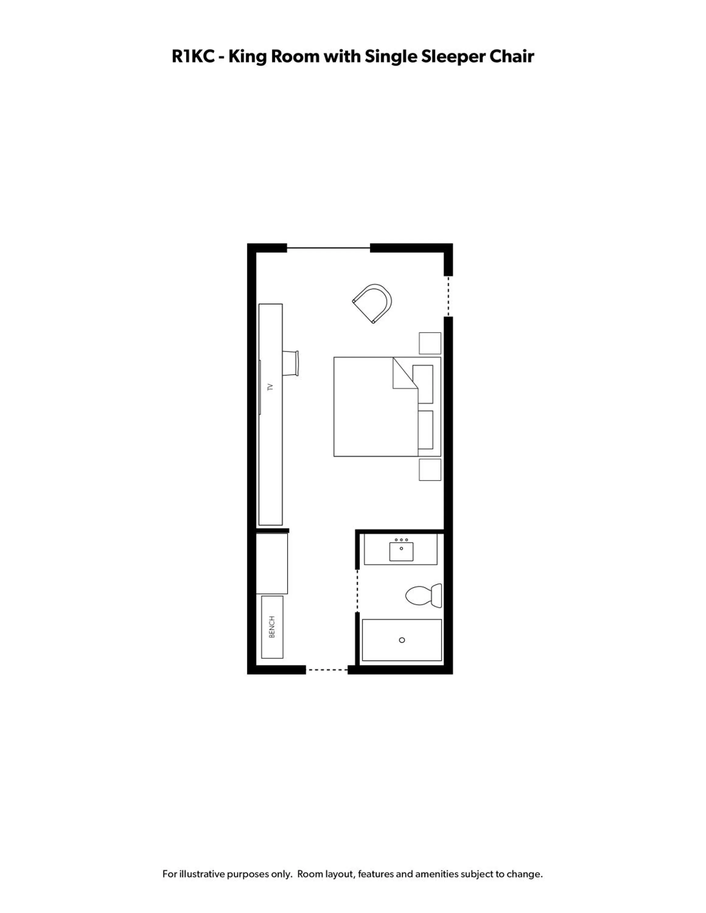 Floor plan in Sawmill Creek by Cedar Point Resorts