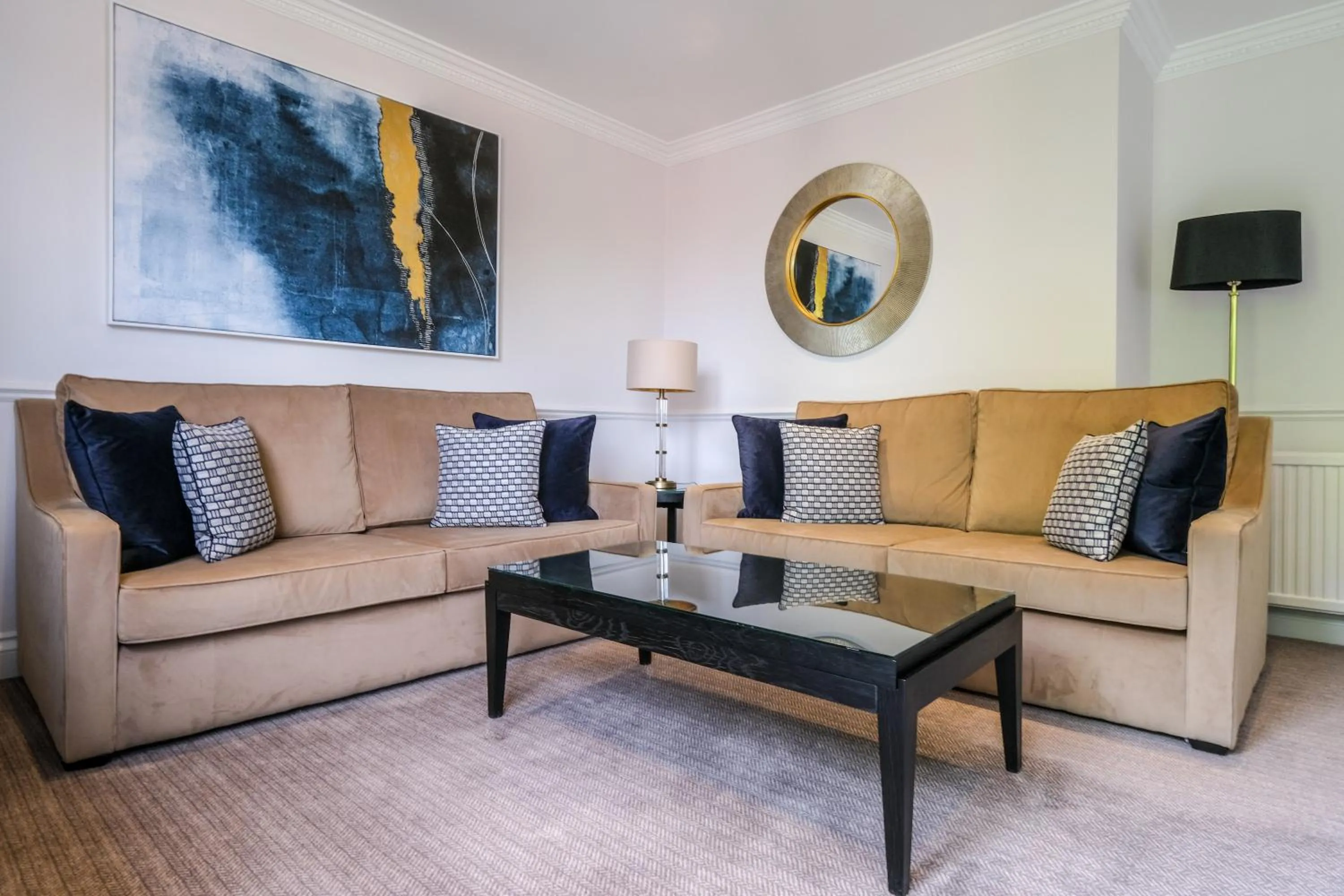 Living room in Collingham Serviced Apartments
