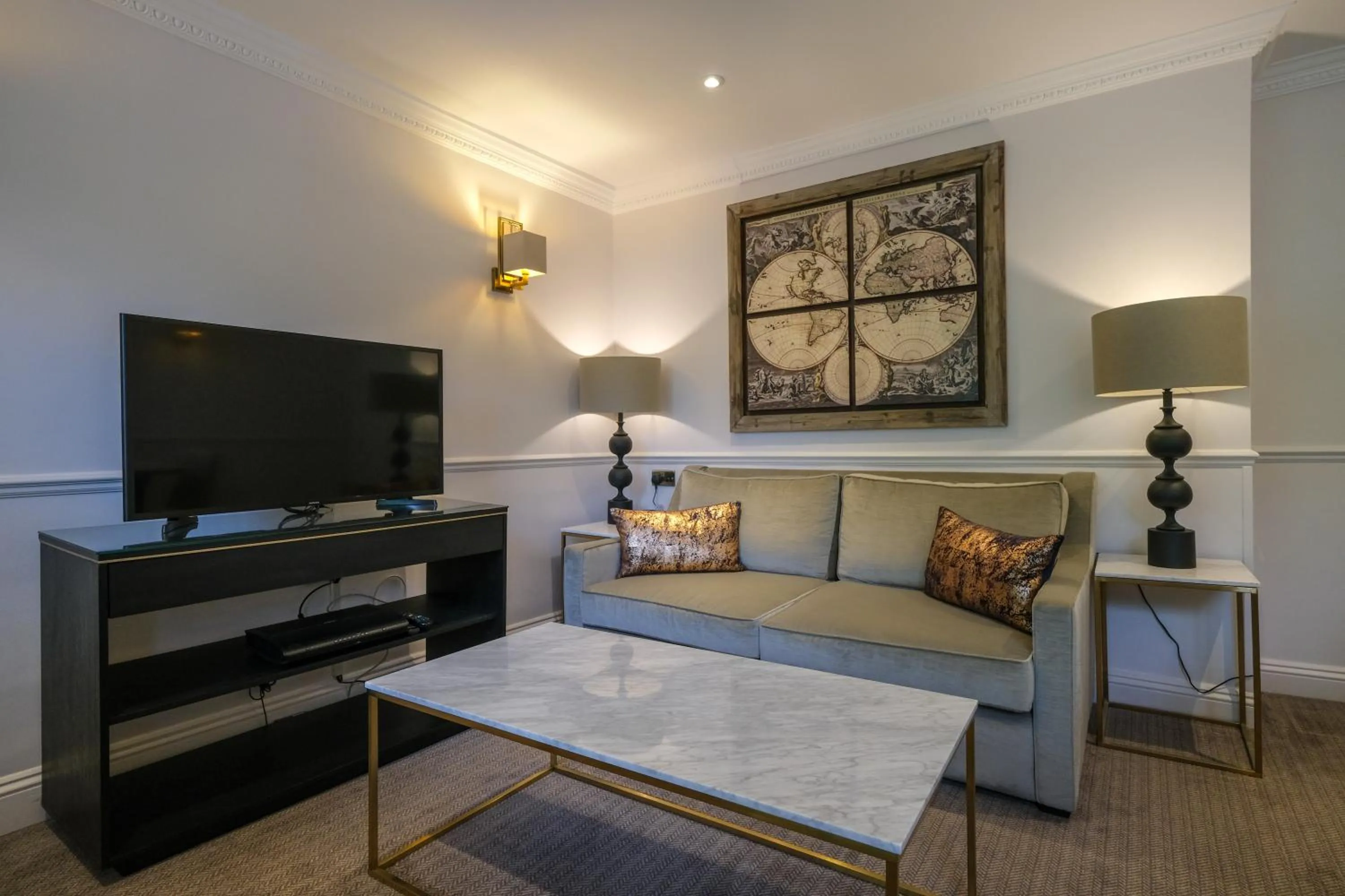 Living room in Collingham Serviced Apartments