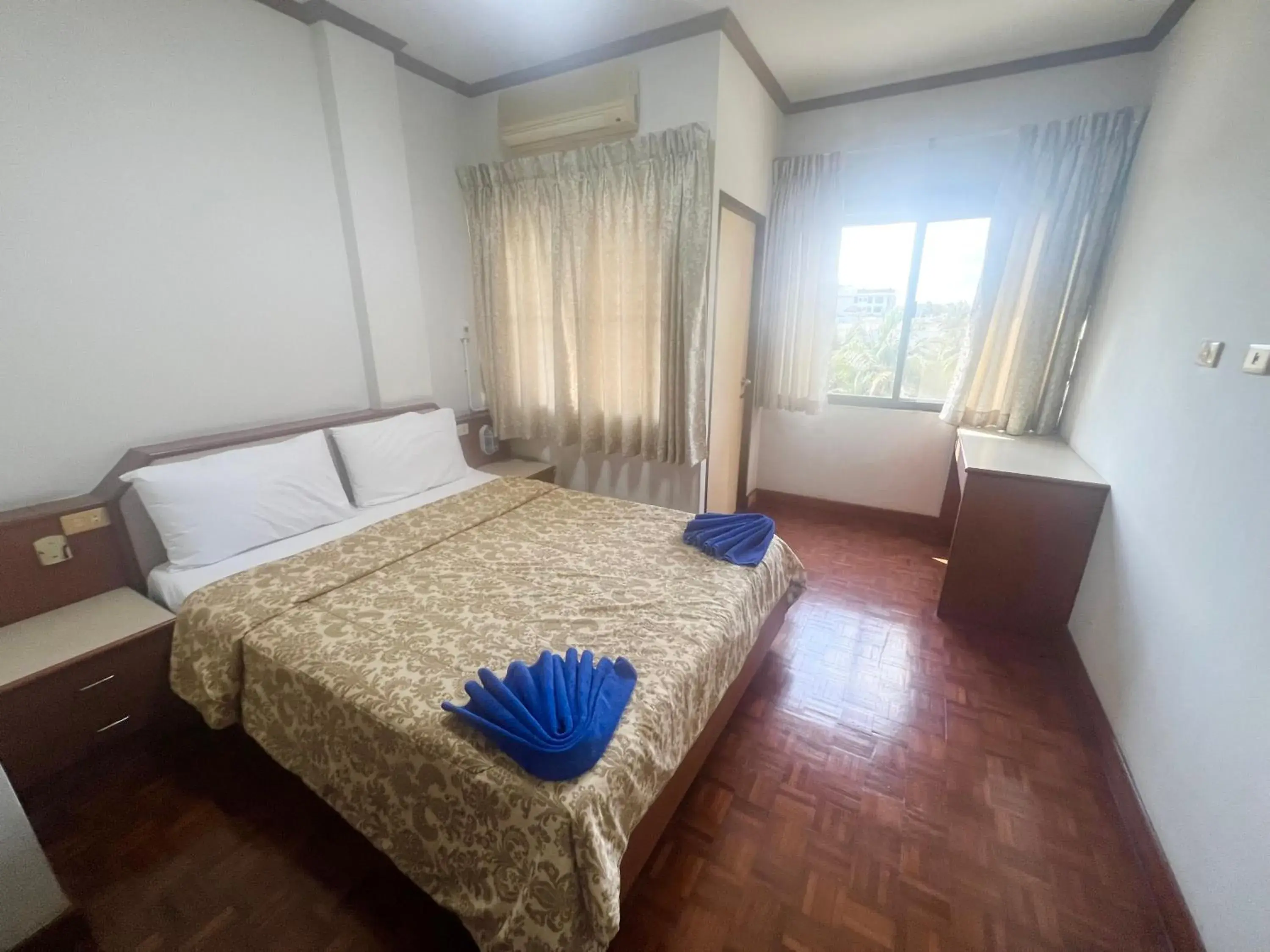 Bed in Muang Thong Family Suite Hatyai Bed in Muang Thong Family Suite Hatyai