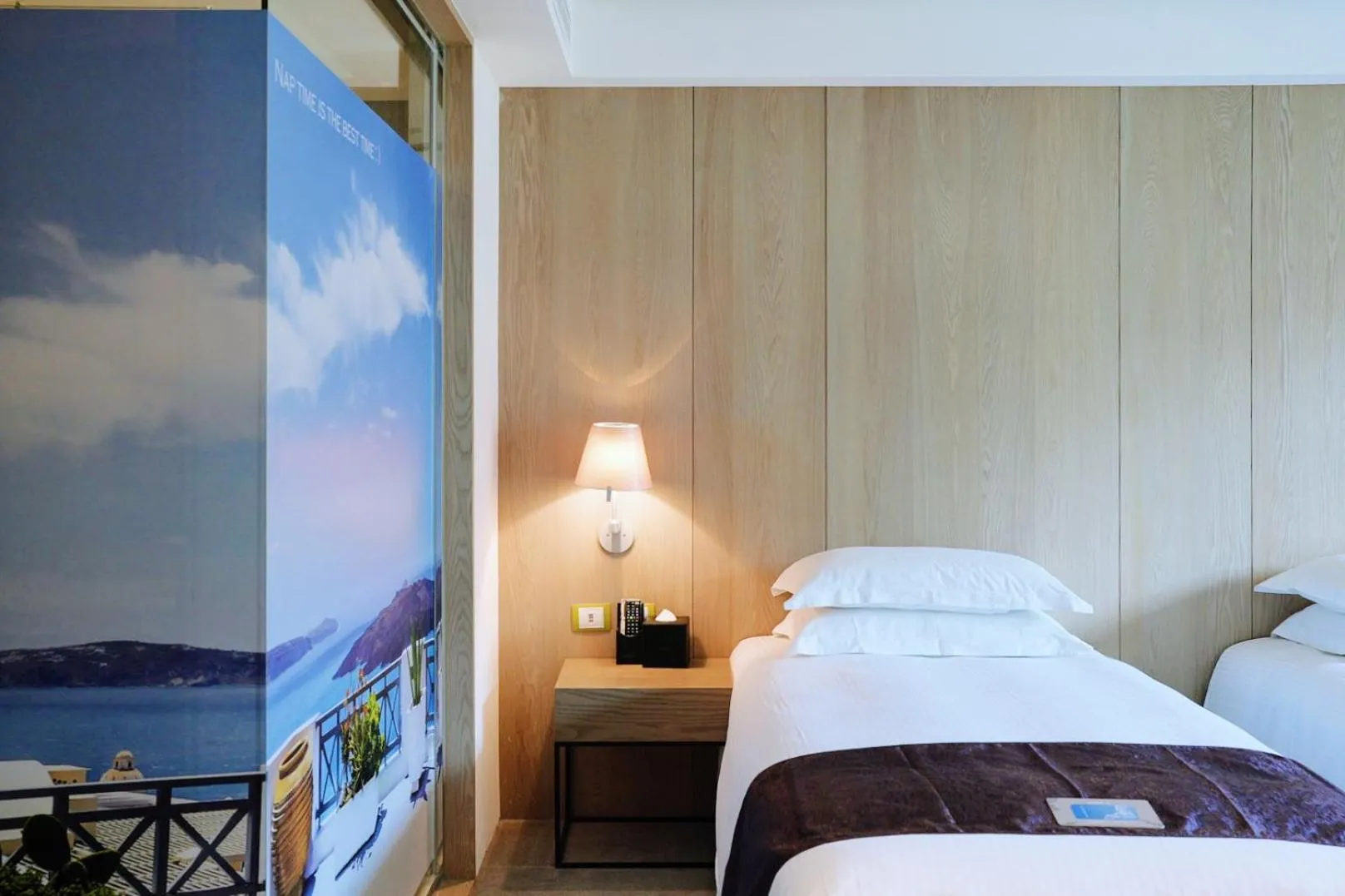 Bed in GOGO Hotel 市政館