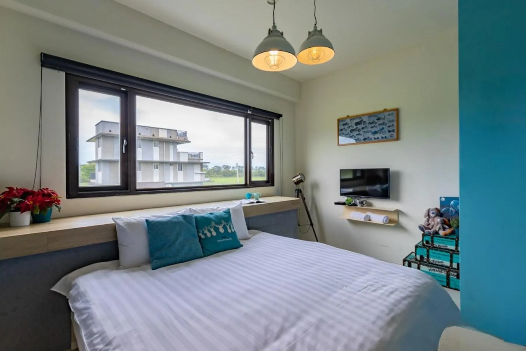 Bed in Hi Zebra Travel B&B