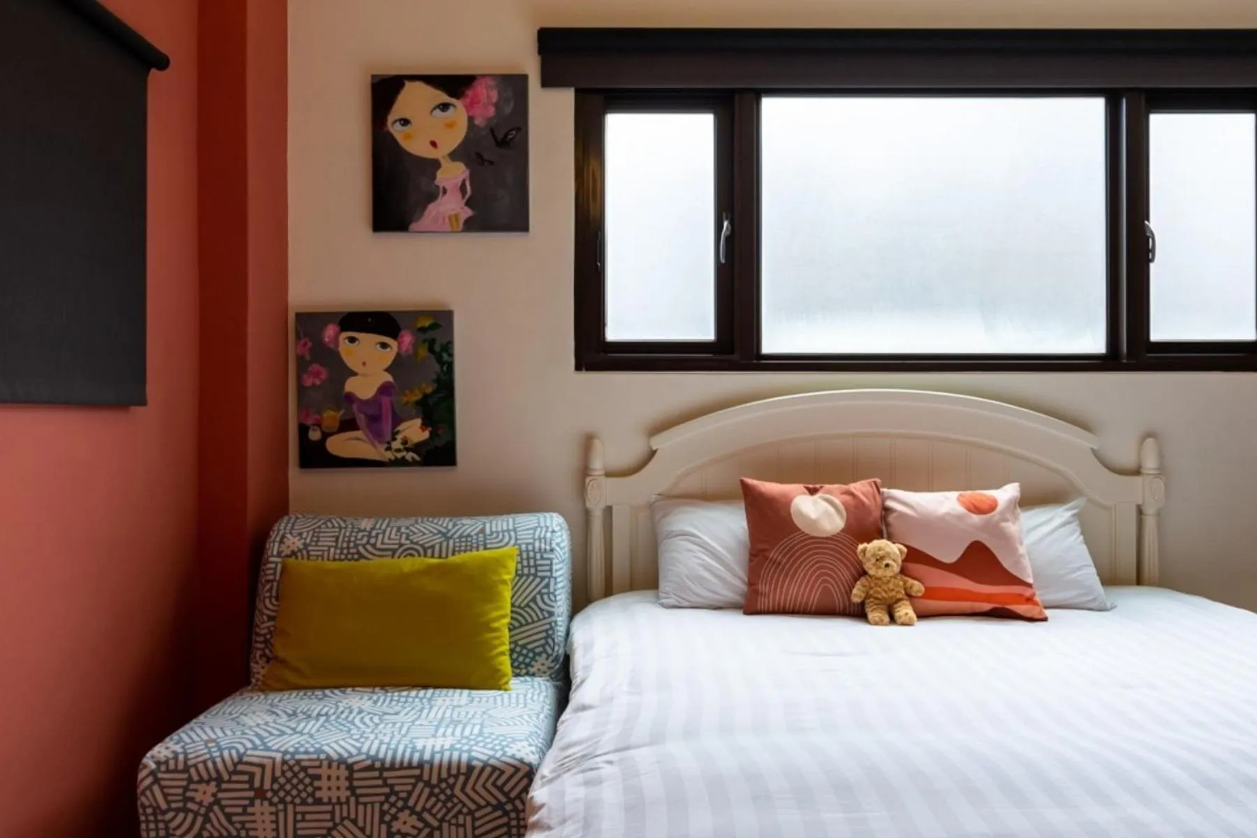 Bed in Hi Zebra Travel B&B