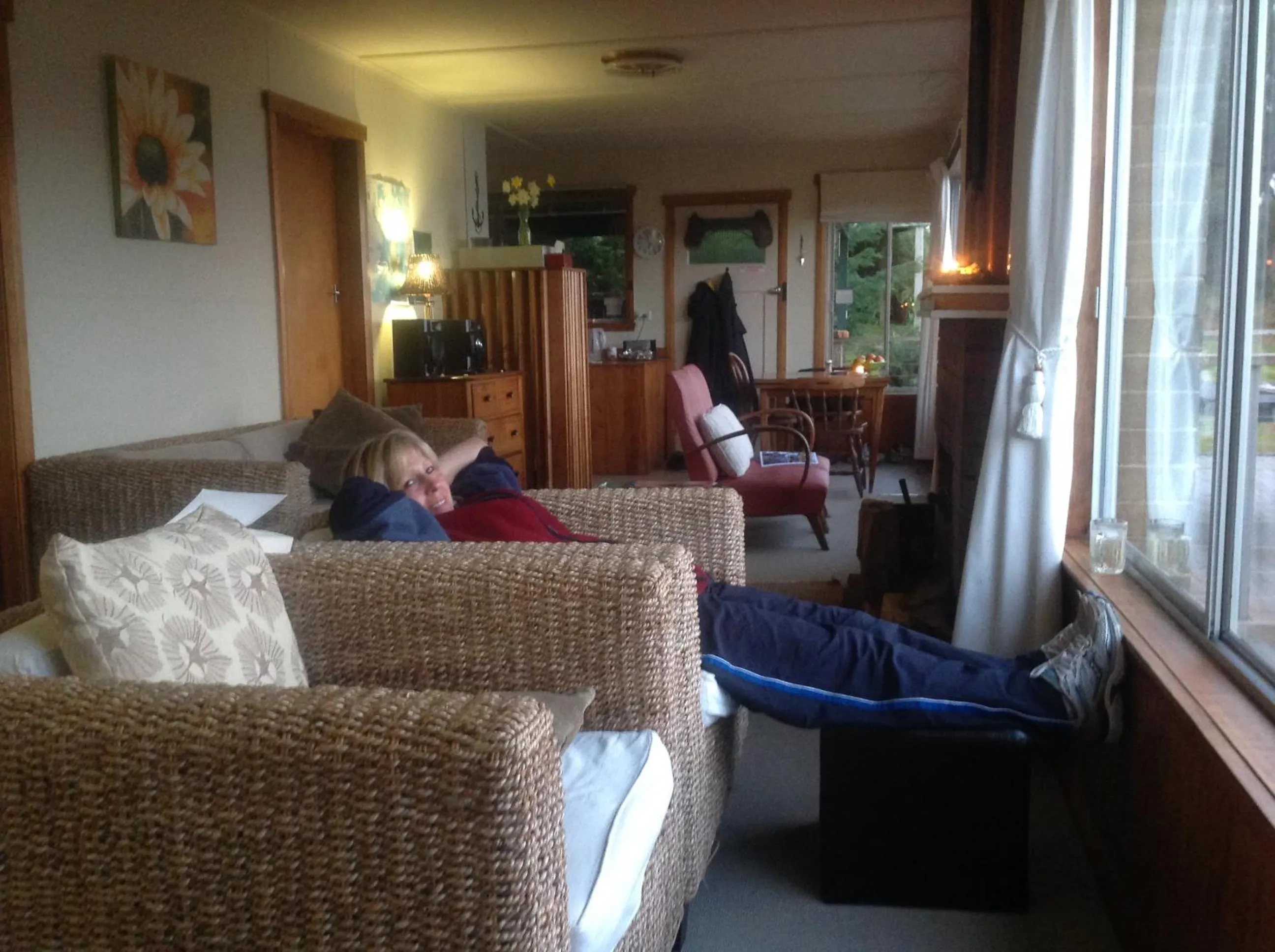 Living room in Summertime Cottage