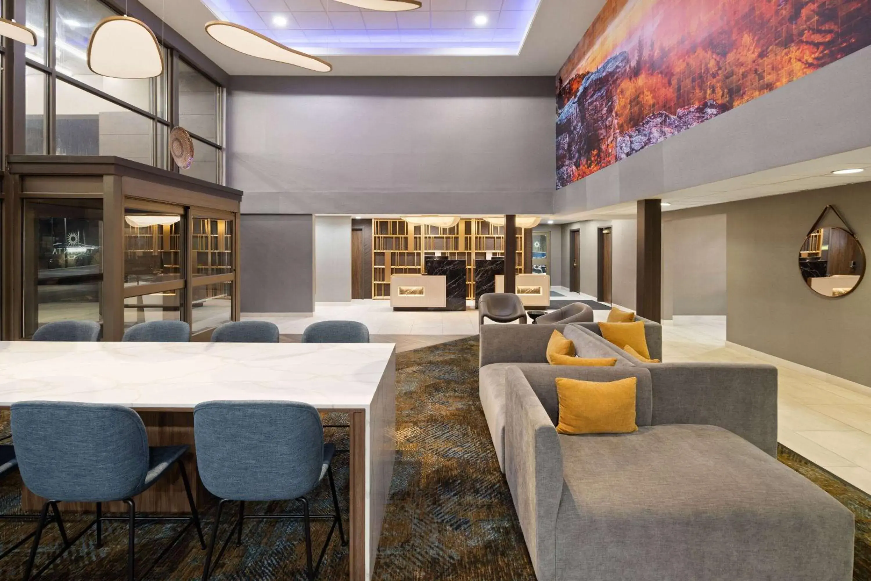 Lobby or reception in La Quinta Inn & Suites by Wyndham Yakima Downtown Lobby or reception in La Quinta Inn & Suites by Wyndham Yakima Downtown