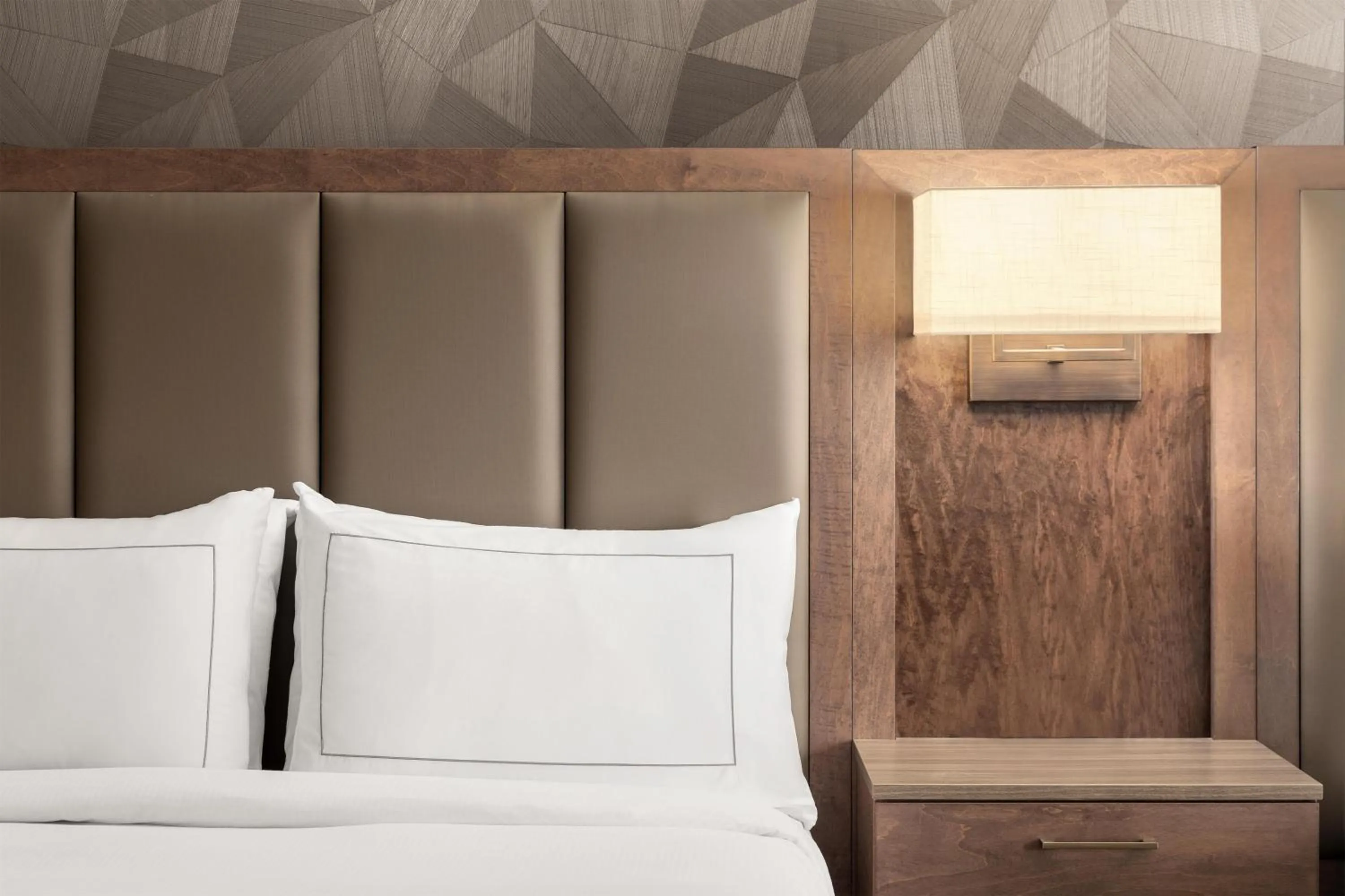 Bed in DoubleTree by Hilton Kitchener