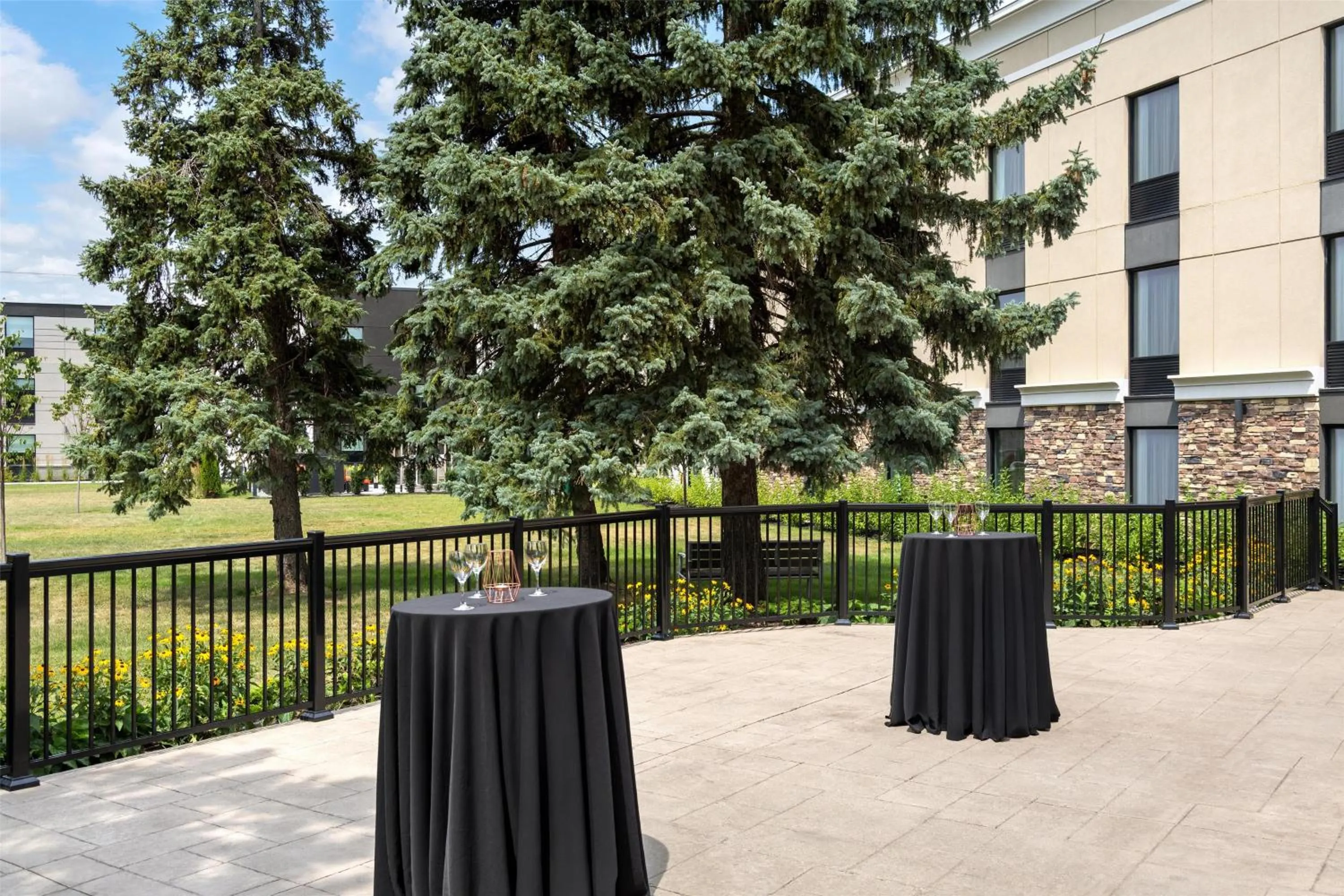 Patio in DoubleTree by Hilton Kitchener