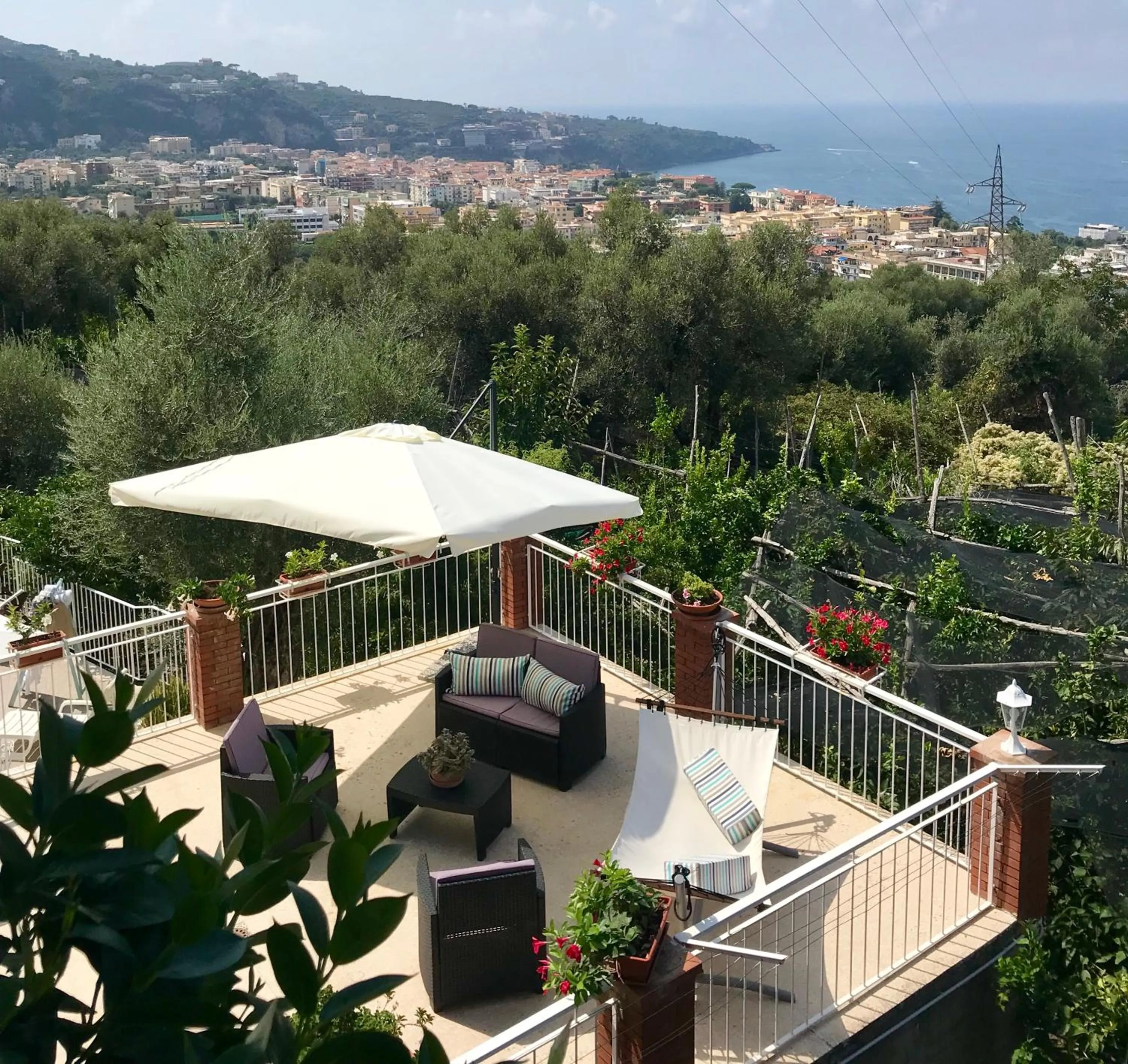 Patio in Villa Sorrento Flats