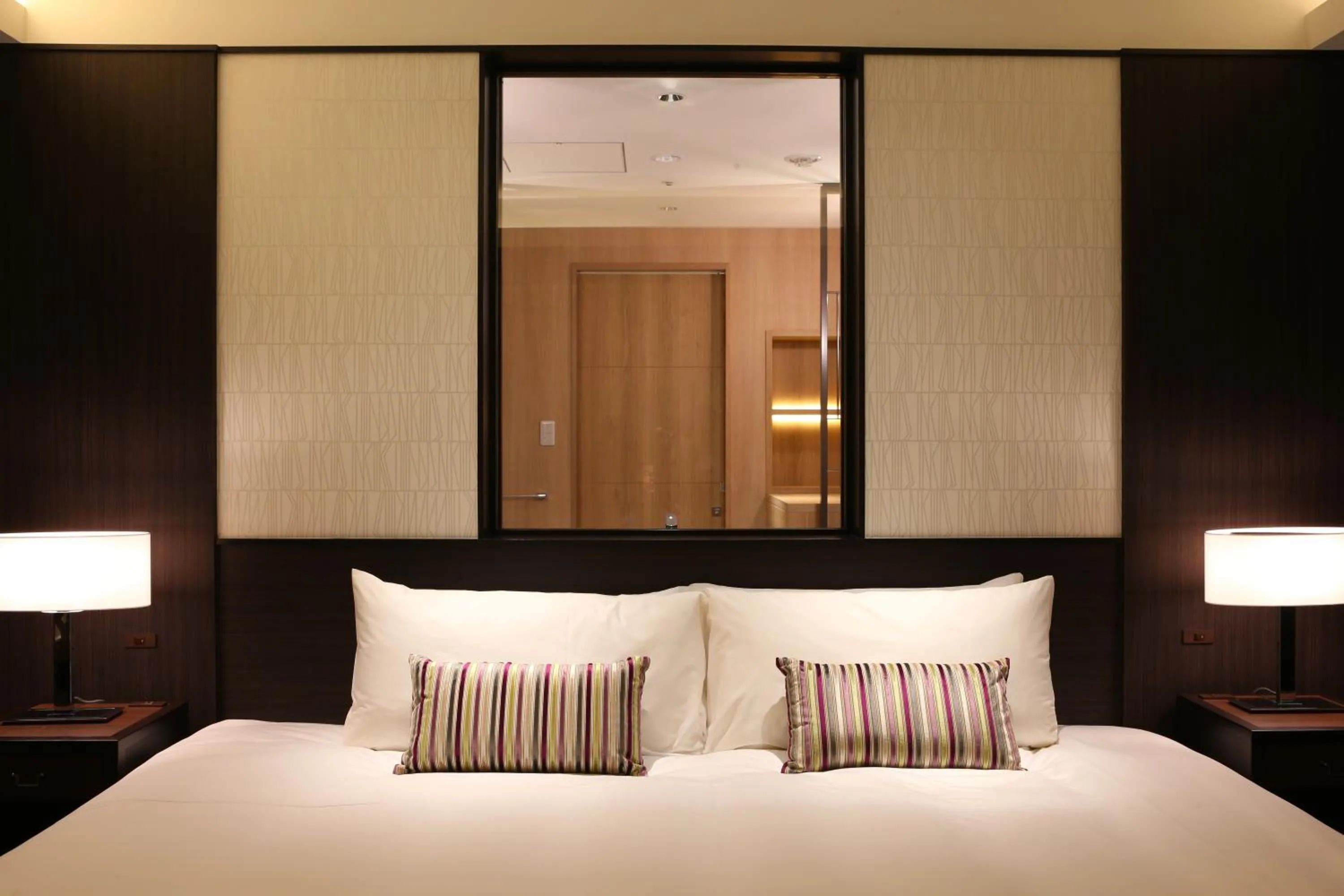 Bed in Hotel Allamanda Aoyama Tokyo