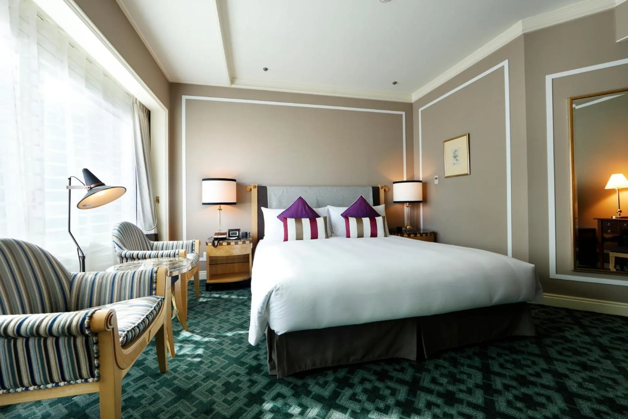 Bed in Hotel Allamanda Aoyama Tokyo