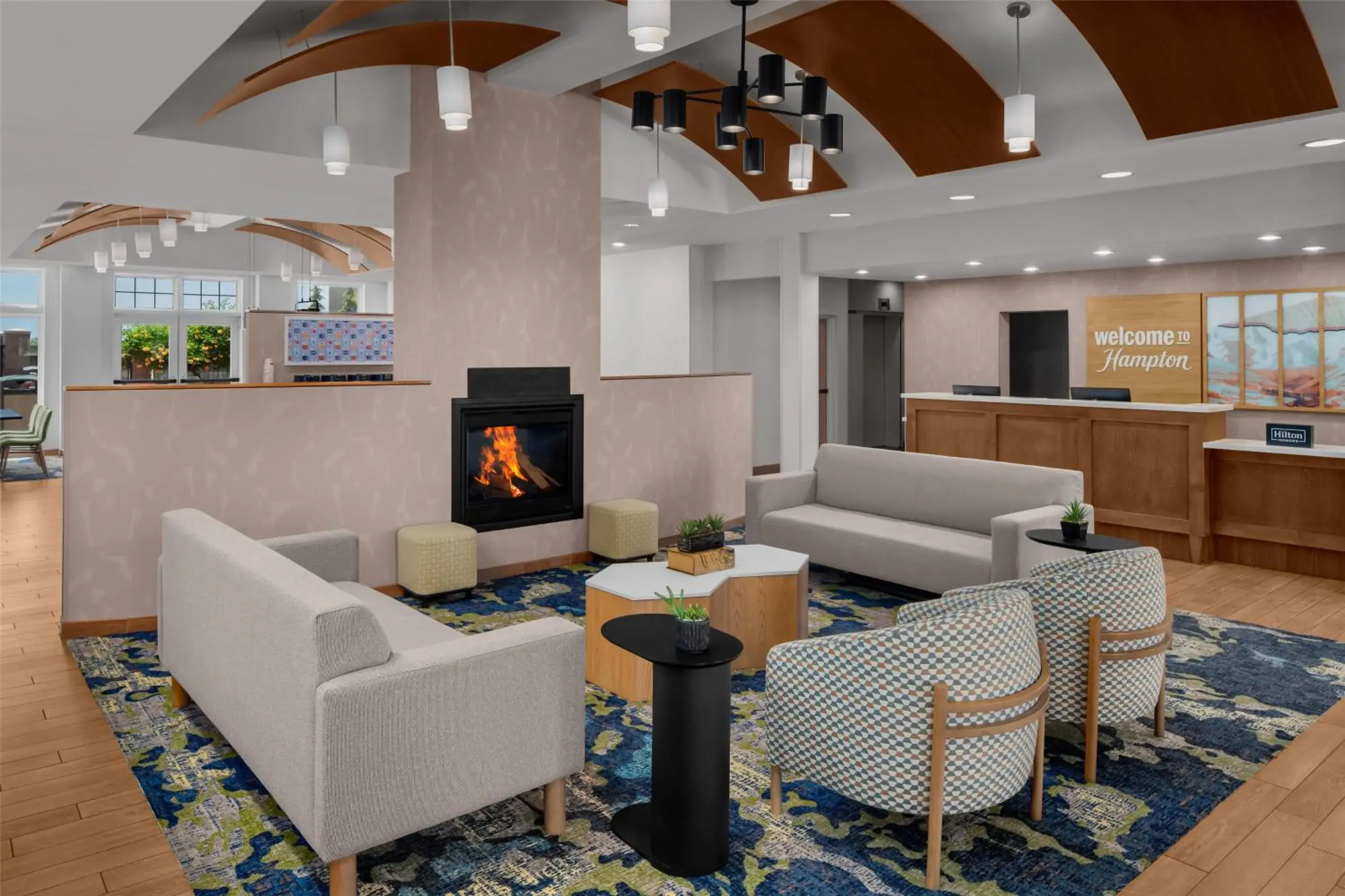 Lobby or reception in Hampton Inn & Suites Orem/Provo Lobby or reception in Hampton Inn & Suites Orem/Provo