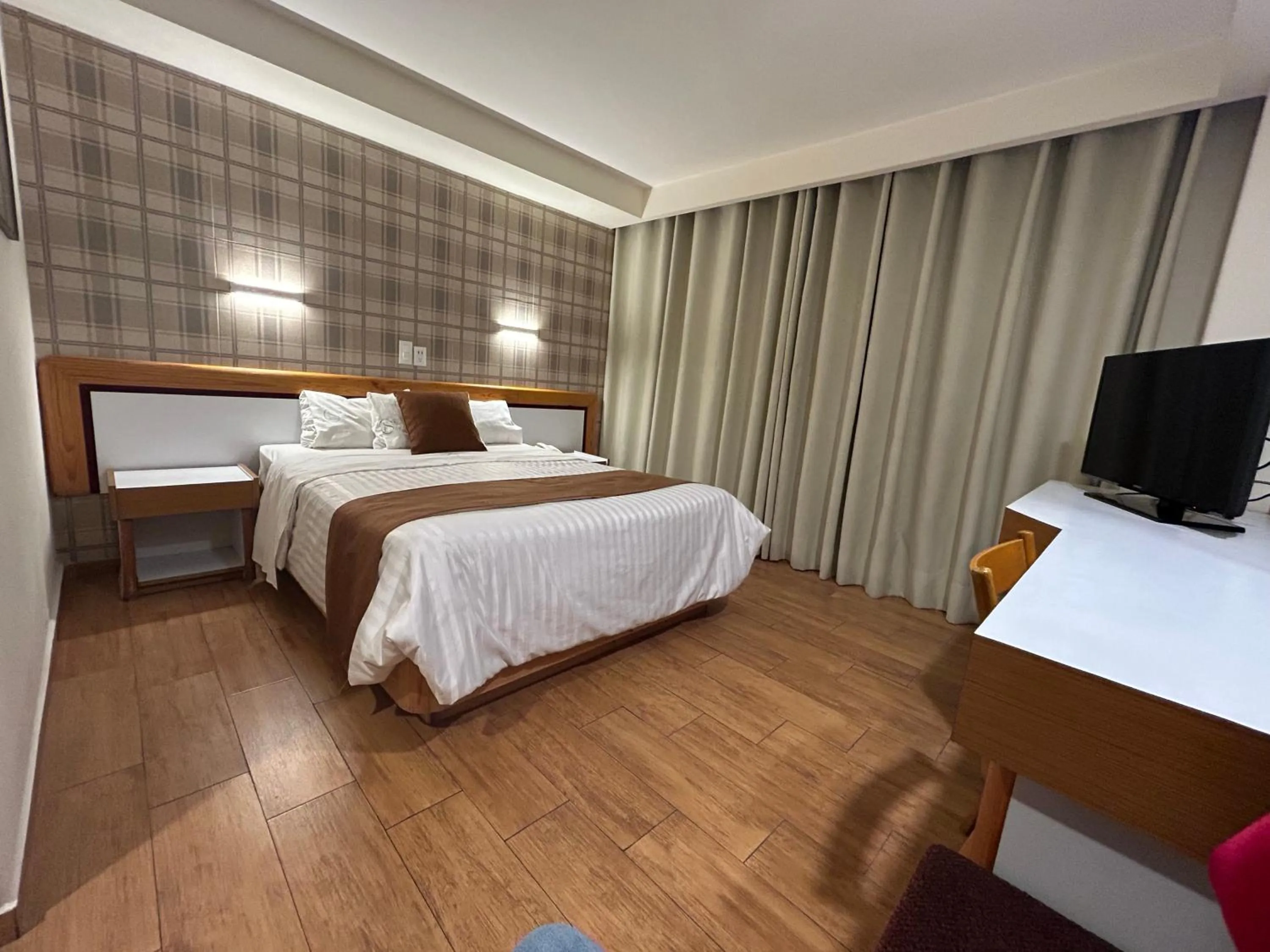 Bed in Hotel El Salvador