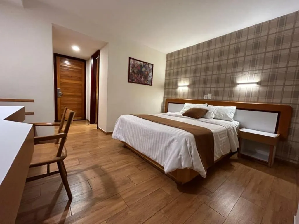 Bed in Hotel El Salvador