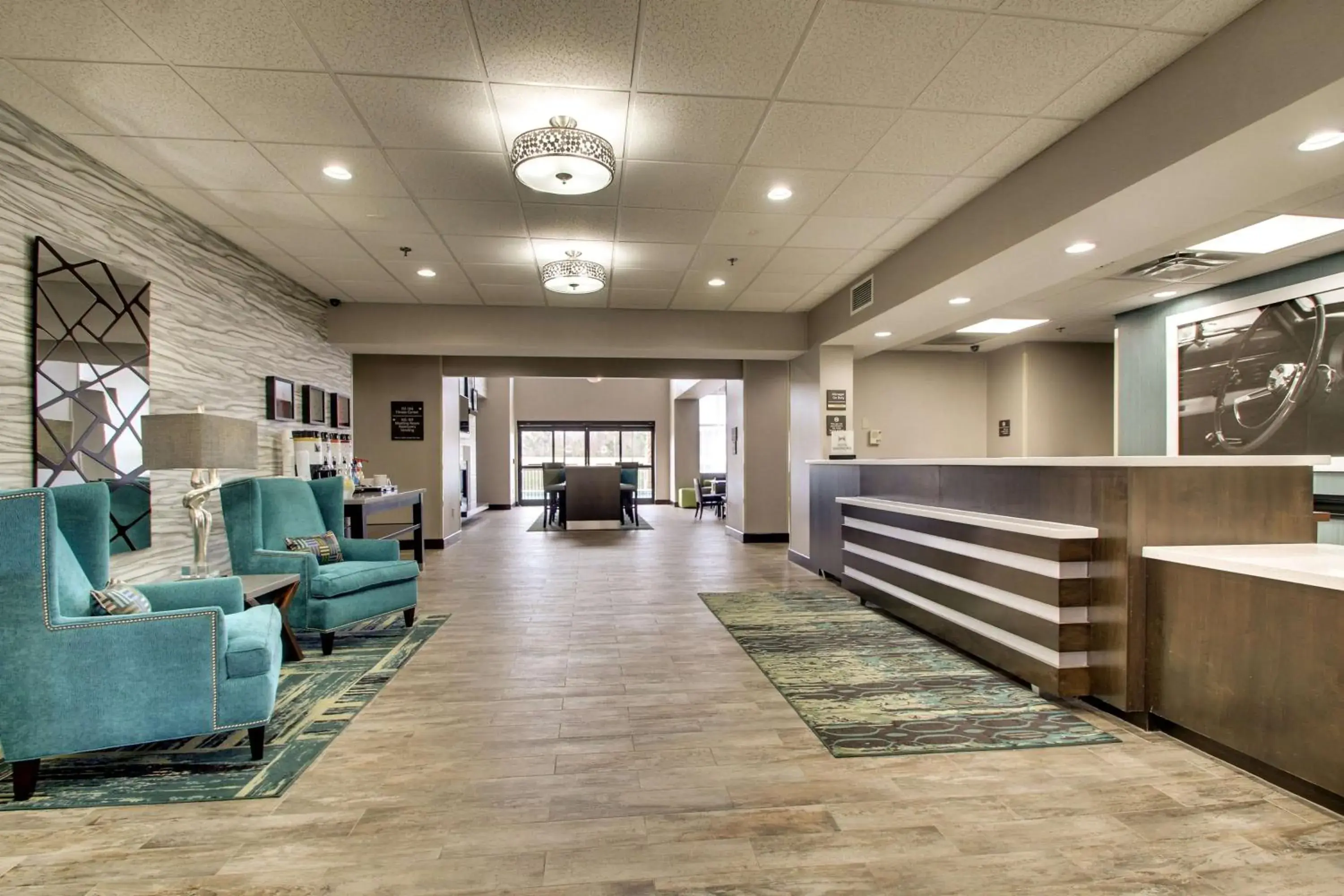 Lobby or reception in Hampton Inn Yemassee/Point South, Sc Lobby or reception in Hampton Inn Yemassee/Point South, Sc
