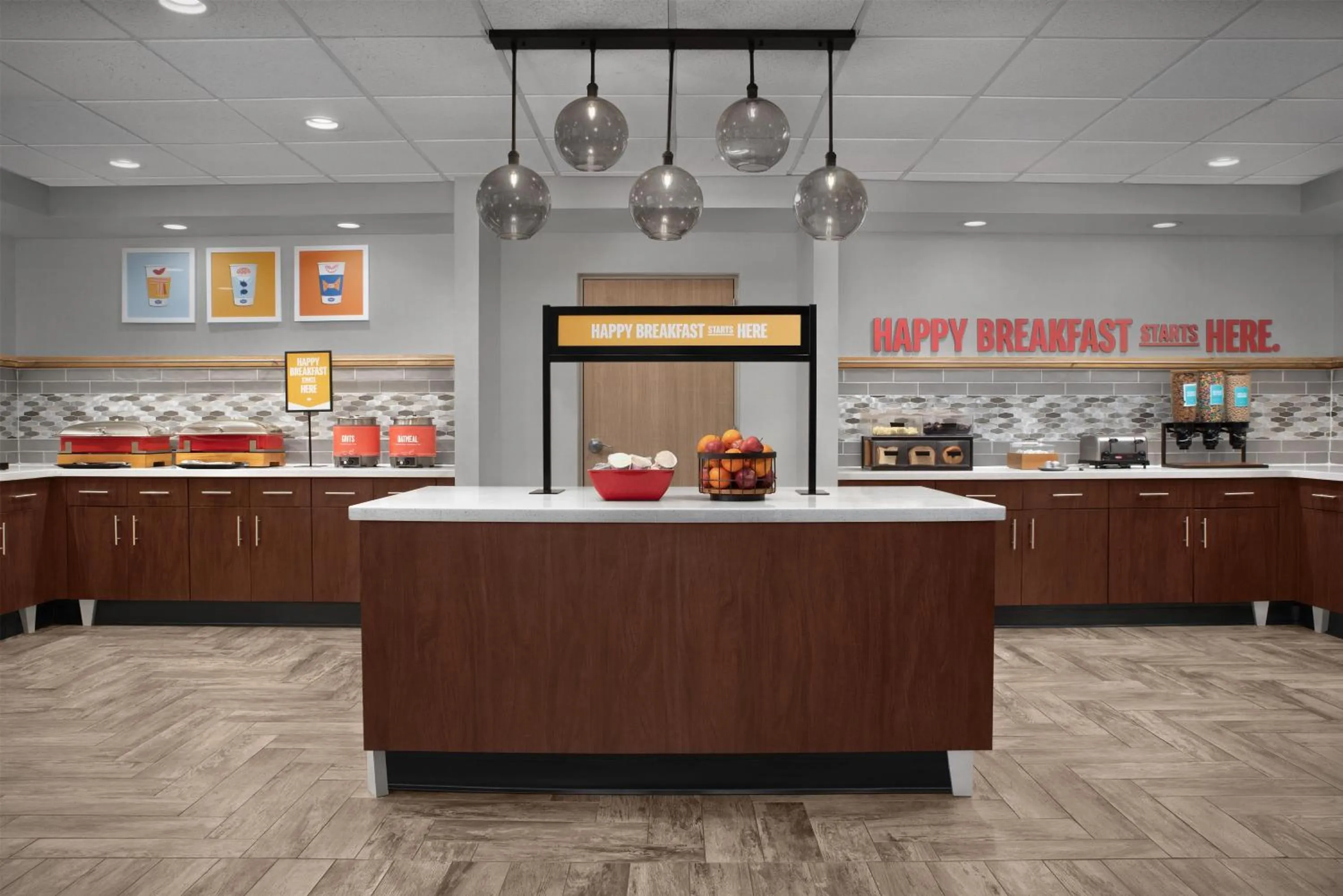 Breakfast in Hampton Inn Yemassee/Point South, Sc