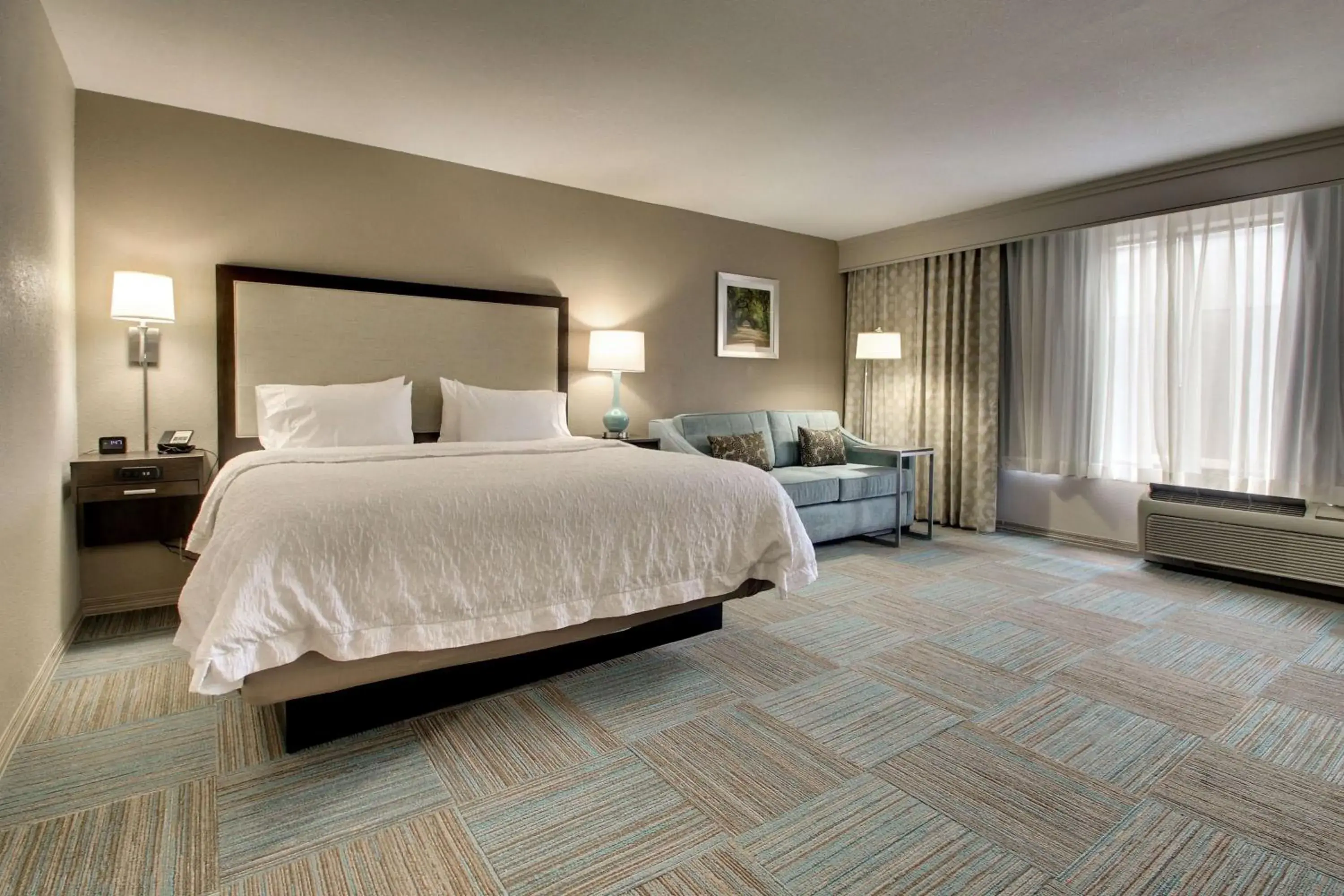 King Room with Sofa Bed - Non-Smoking in Hampton Inn Yemassee/Point South, Sc King Room with Sofa Bed - Non-Smoking in Hampton Inn Yemassee/Point South, Sc