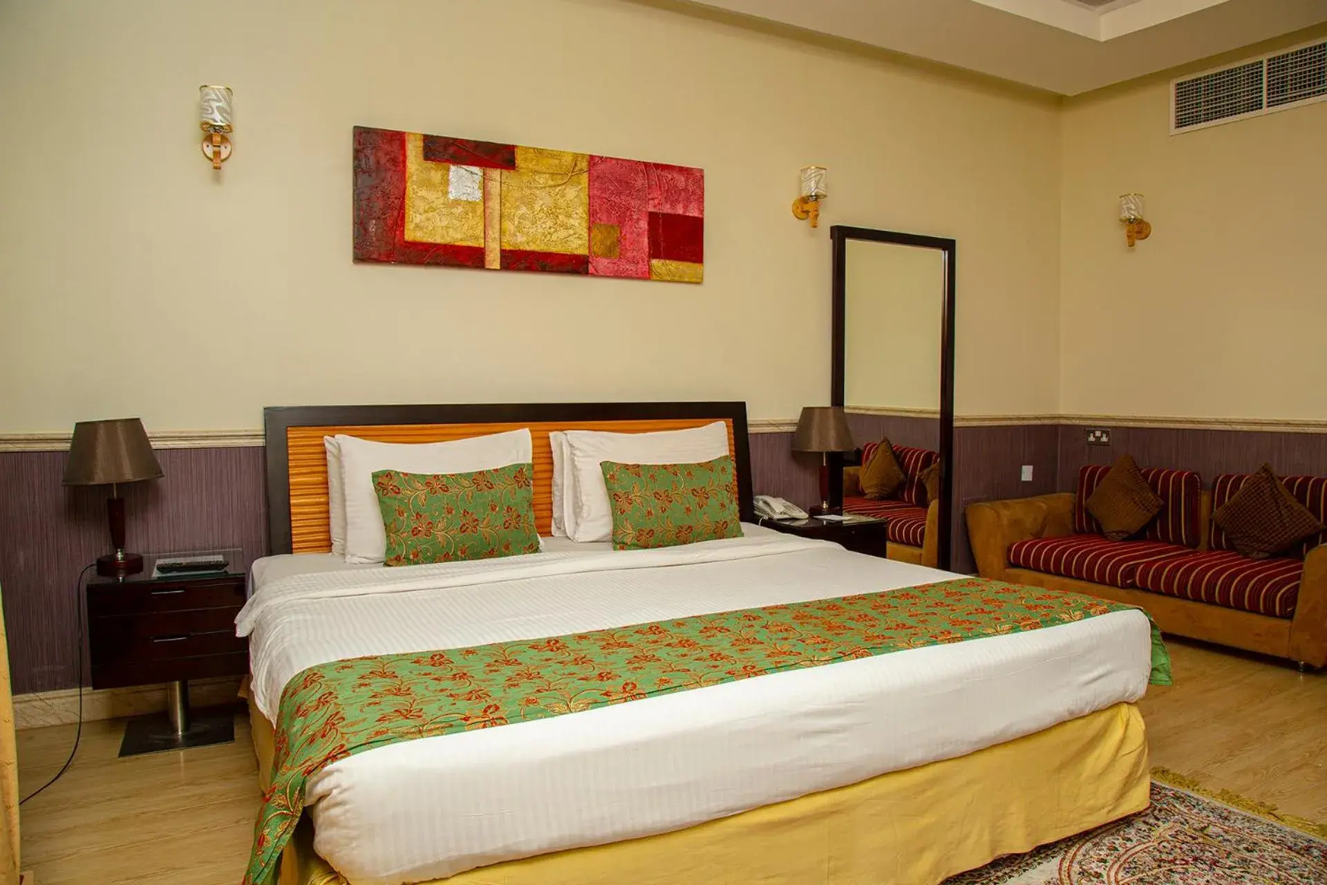 Bed in Dorus Hotel Bed in Dorus Hotel