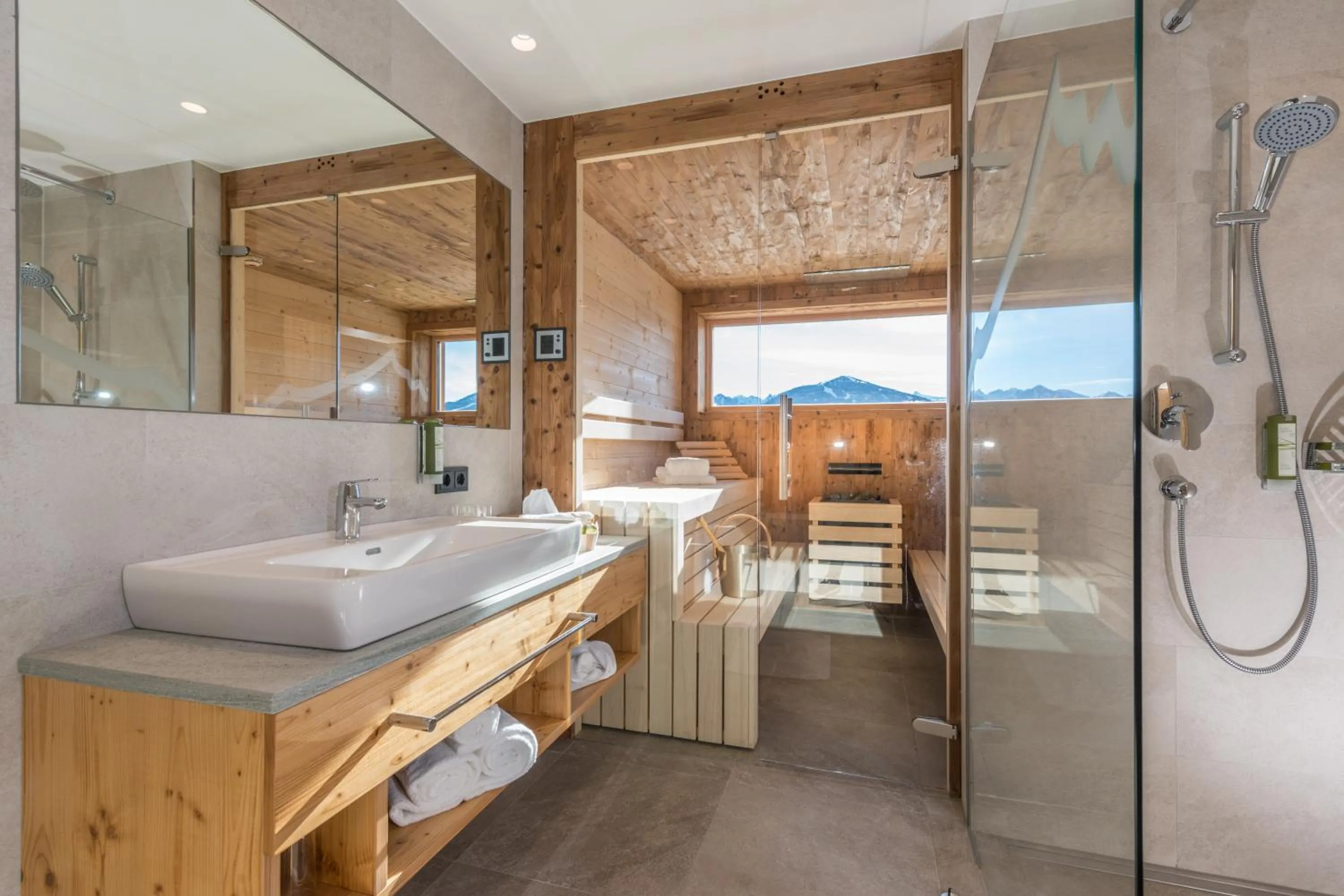 Sauna in Rittis Alpin Chalets Dachstein