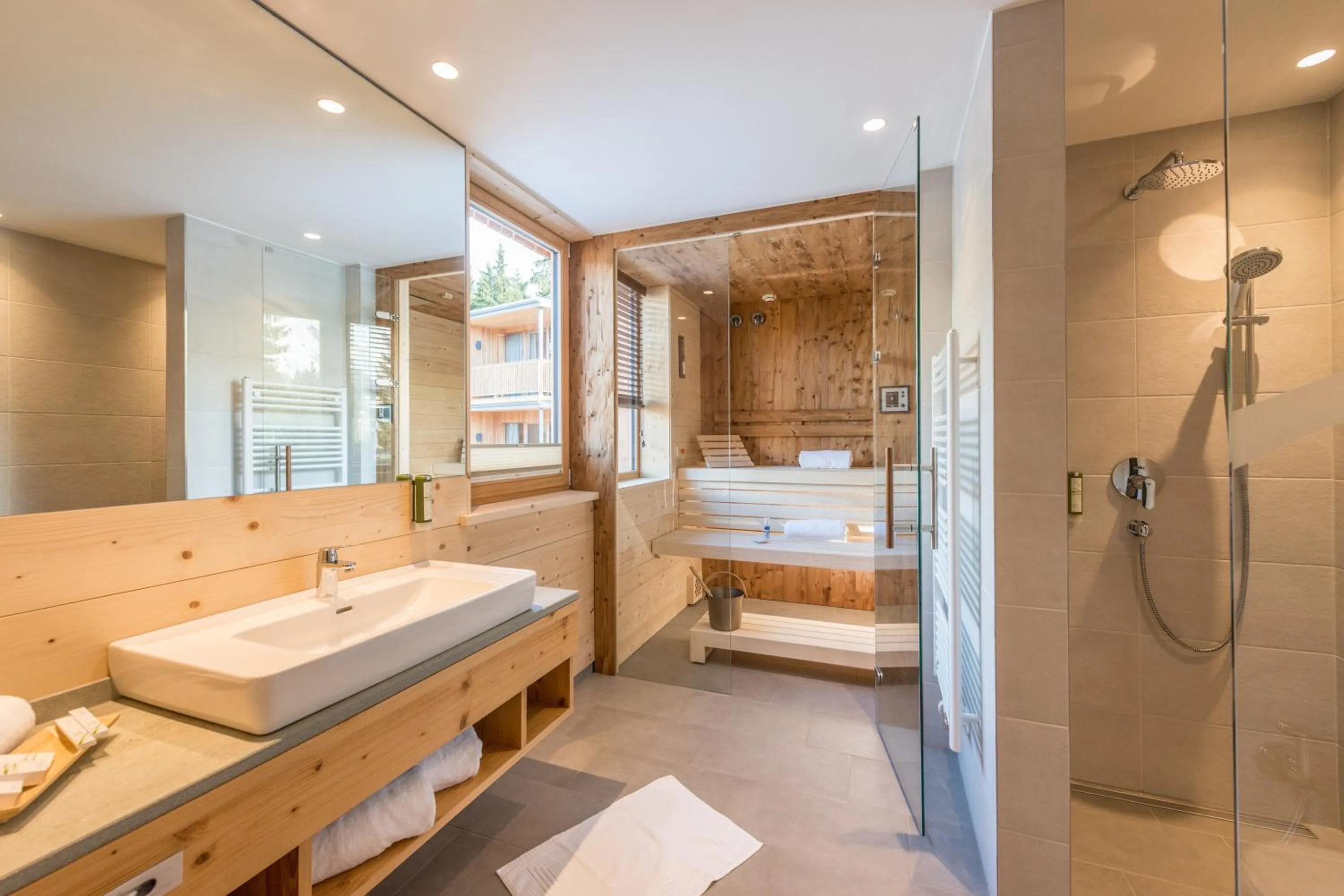 Sauna in Rittis Alpin Chalets Dachstein