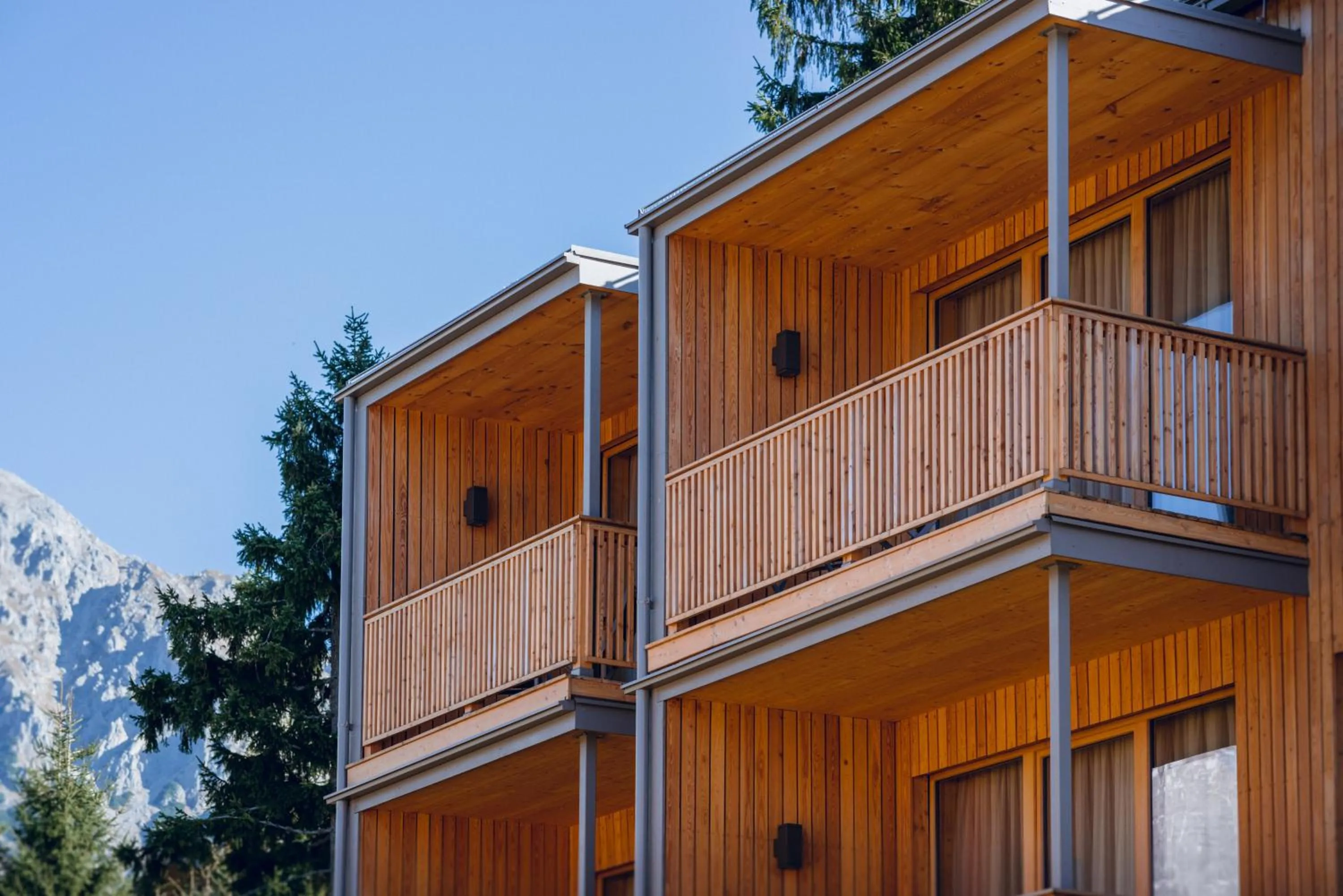Balcony/Terrace in Rittis Alpin Chalets Dachstein