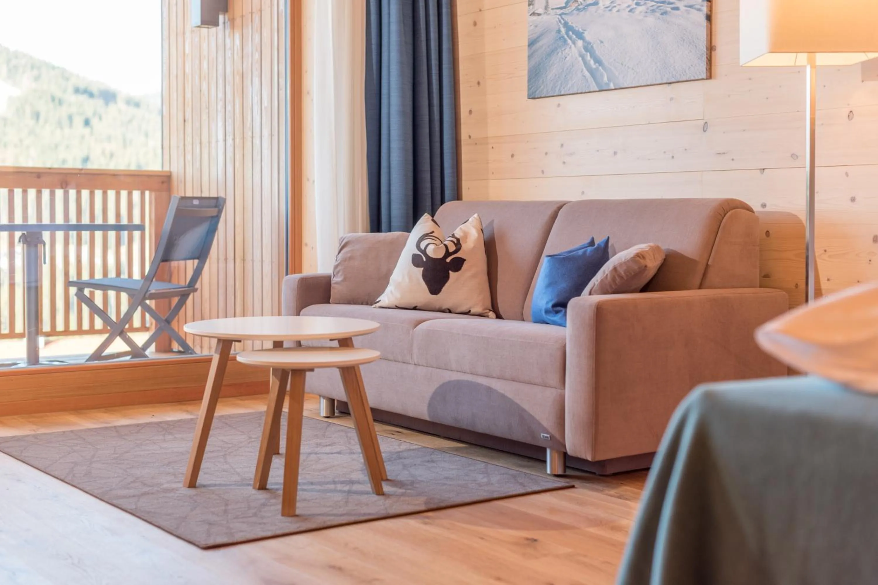 Seating area in Rittis Alpin Chalets Dachstein