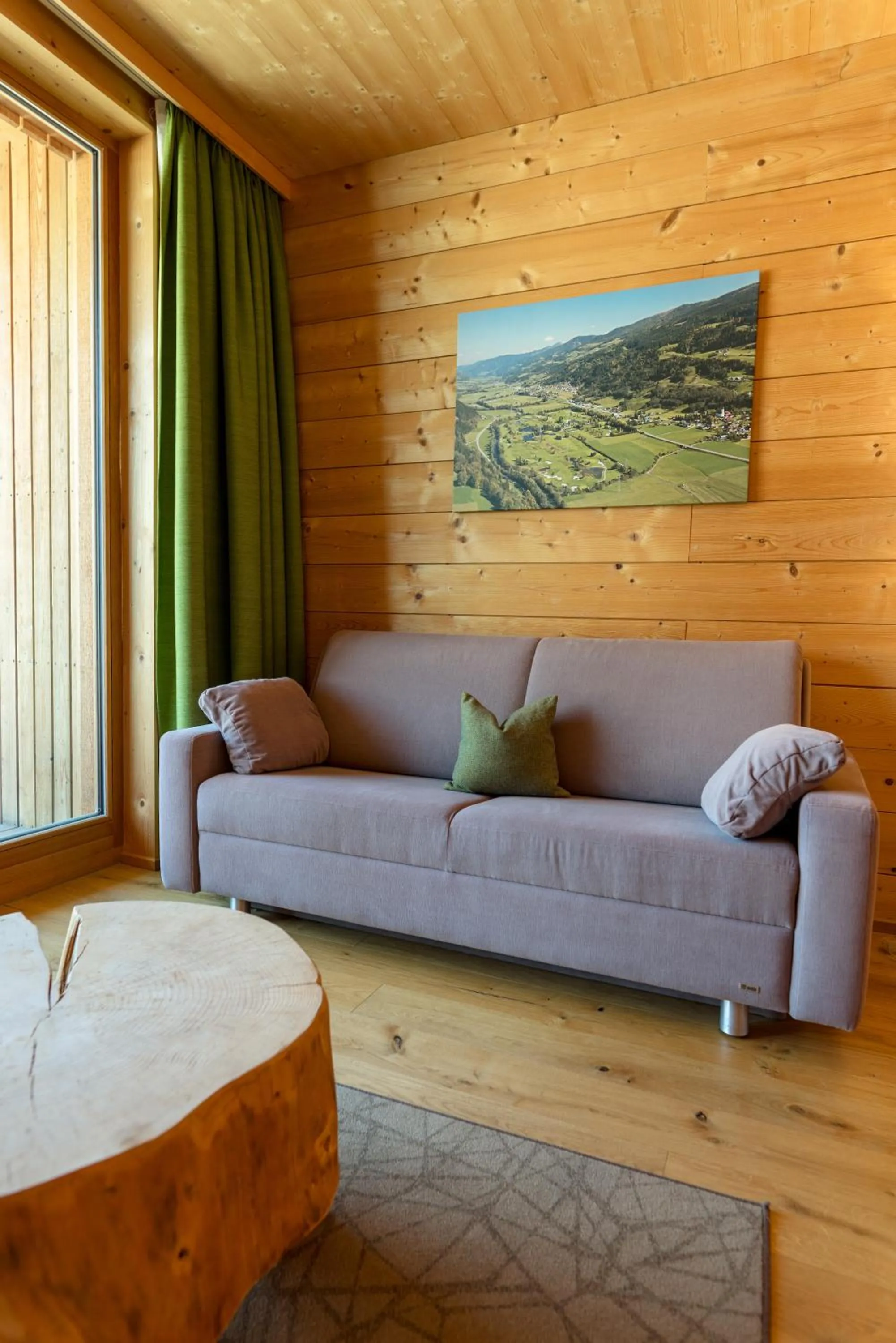 Living room in Rittis Alpin Chalets Dachstein